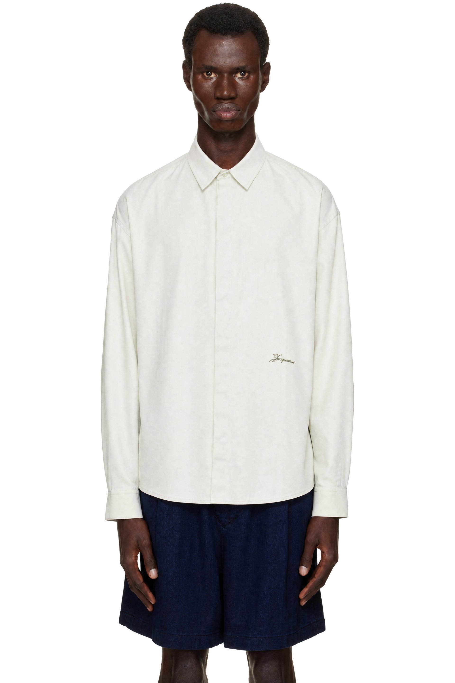 JACQUEMUS - Khaki 'The Simon' Shirt