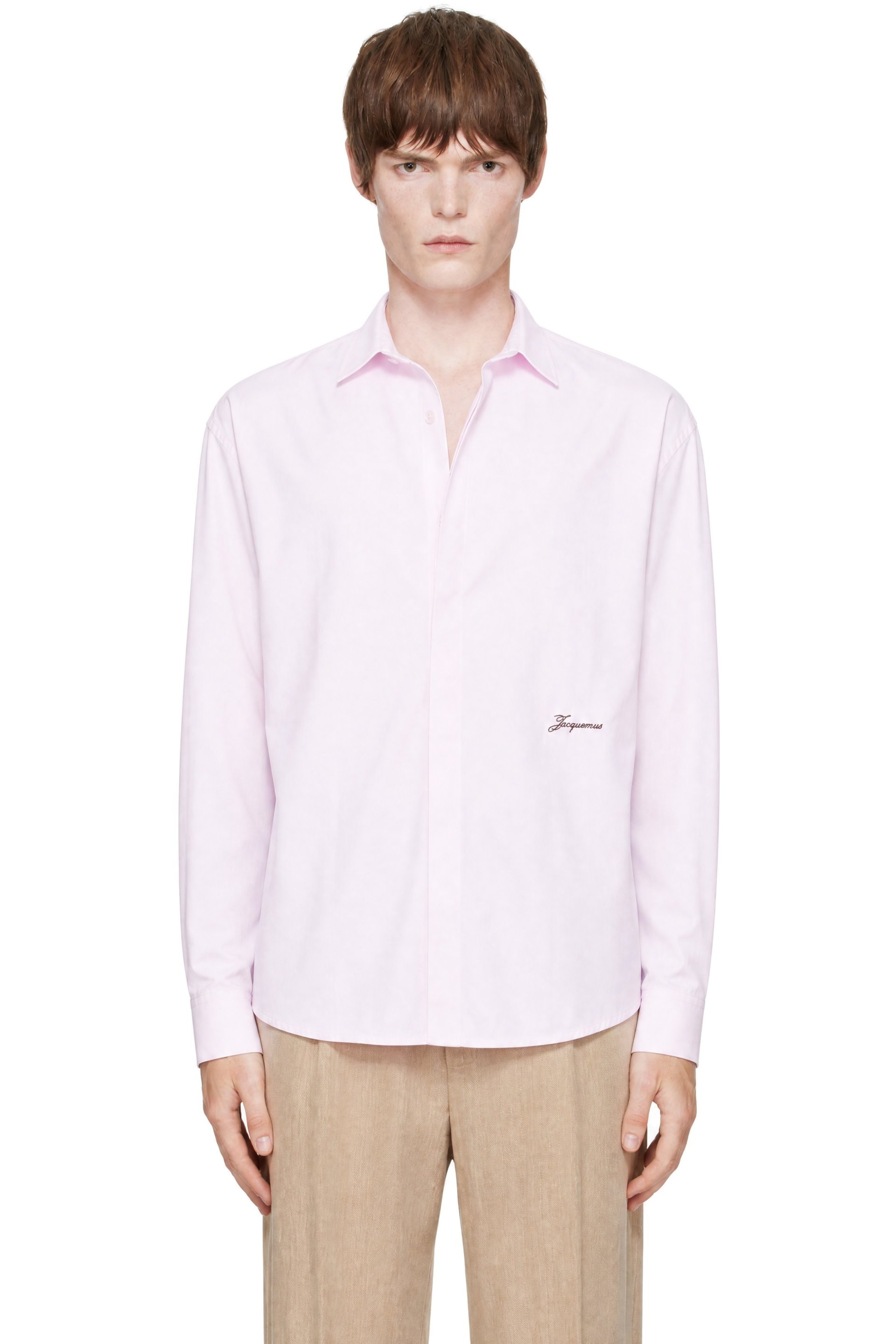JACQUEMUS - Pink 'The Simon' Shirt