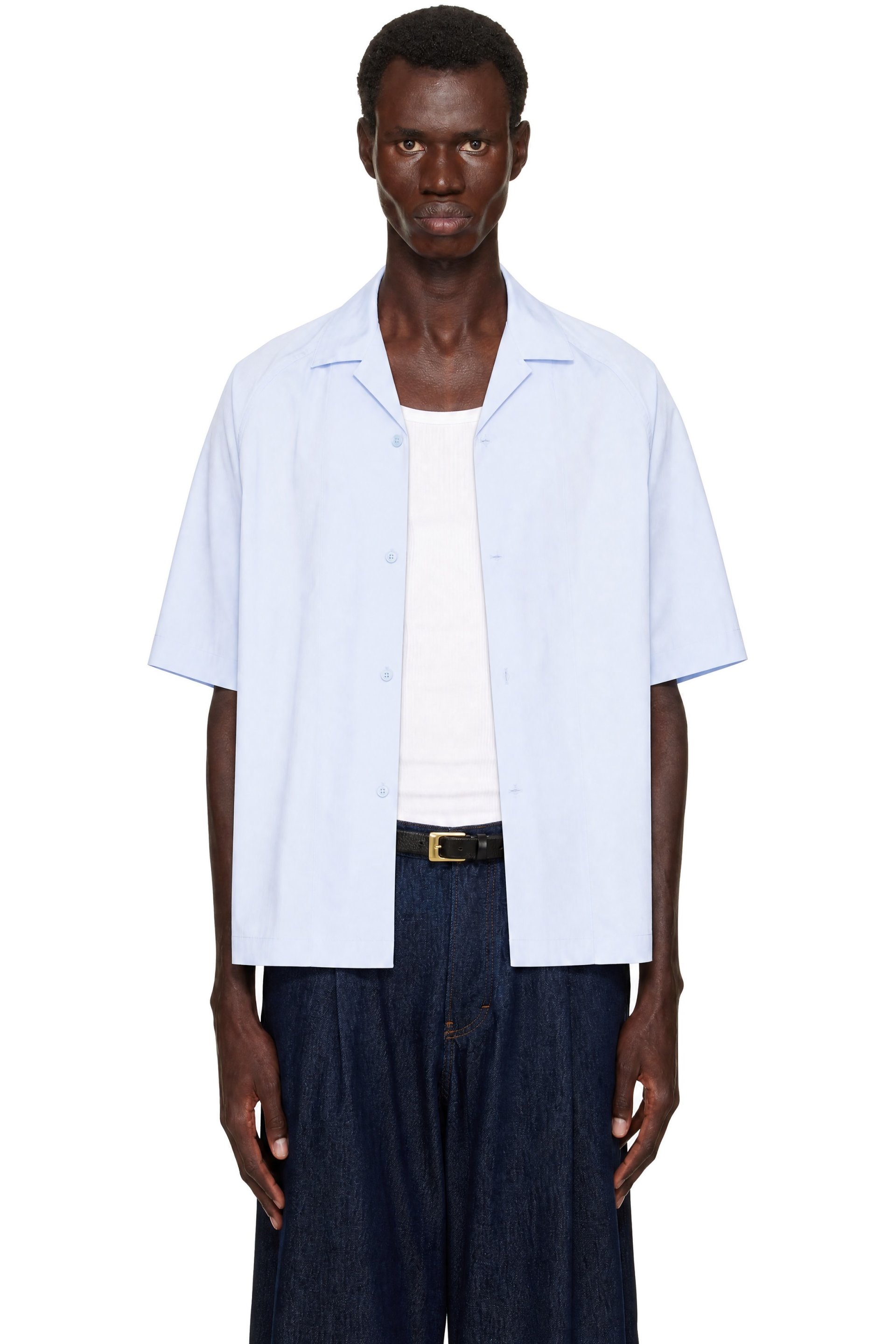 JACQUEMUS - Blue Le Paysan 'The Fonccio' Shirt