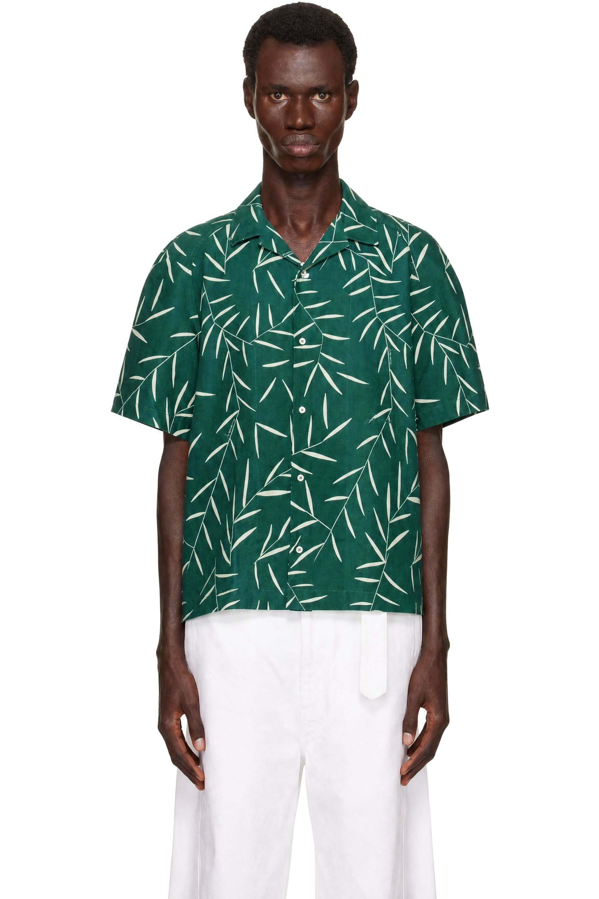 JACQUEMUS - Green 'The Fonccio' Shirt