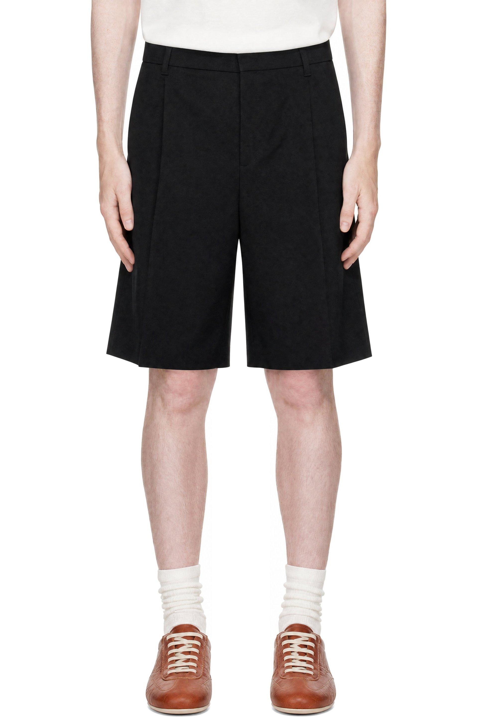 JACQUEMUS - Black 'The Ovalu' Shorts