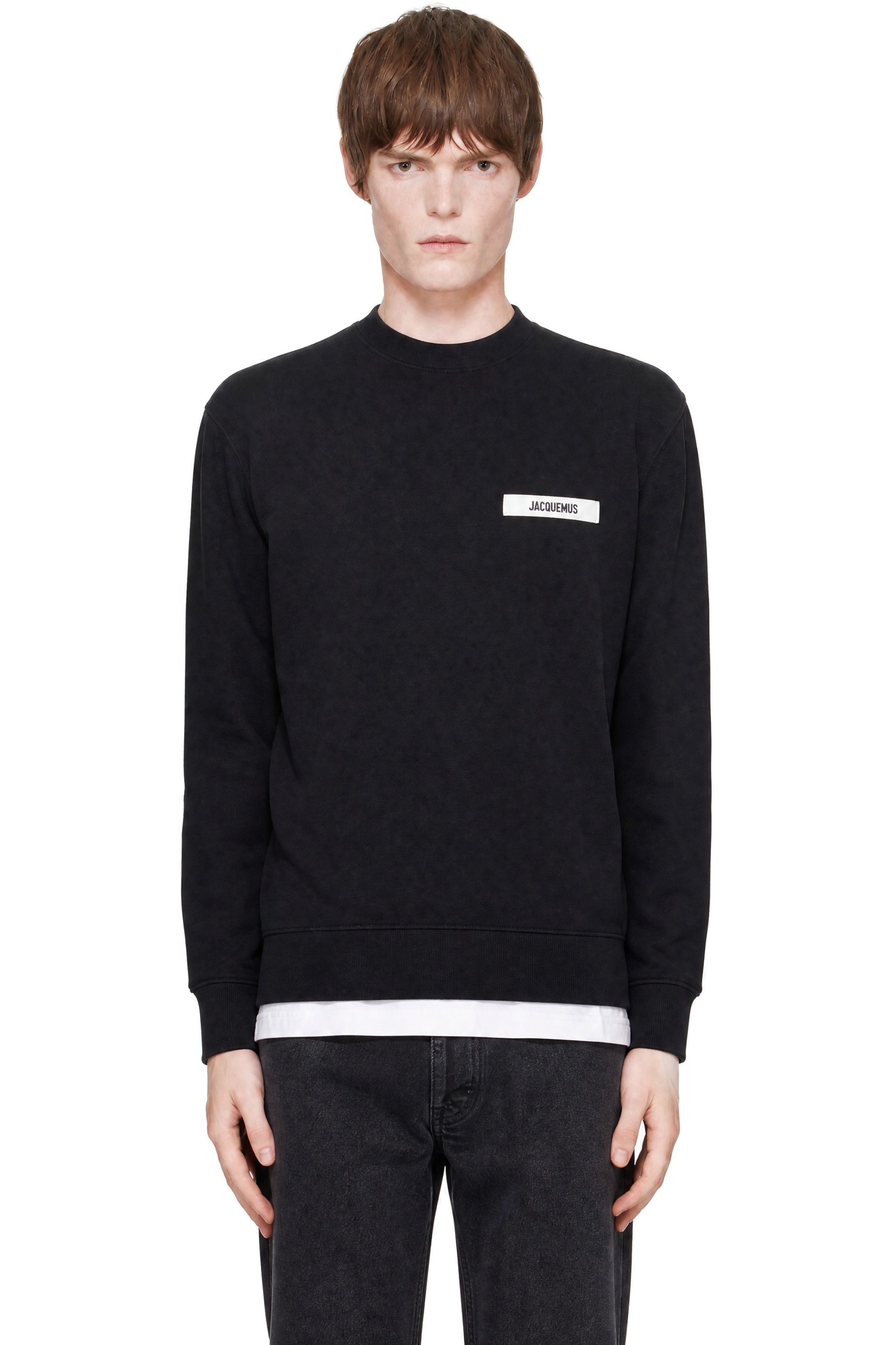 JACQUEMUS - Black 'The Gros Grain' Sweatshirt
