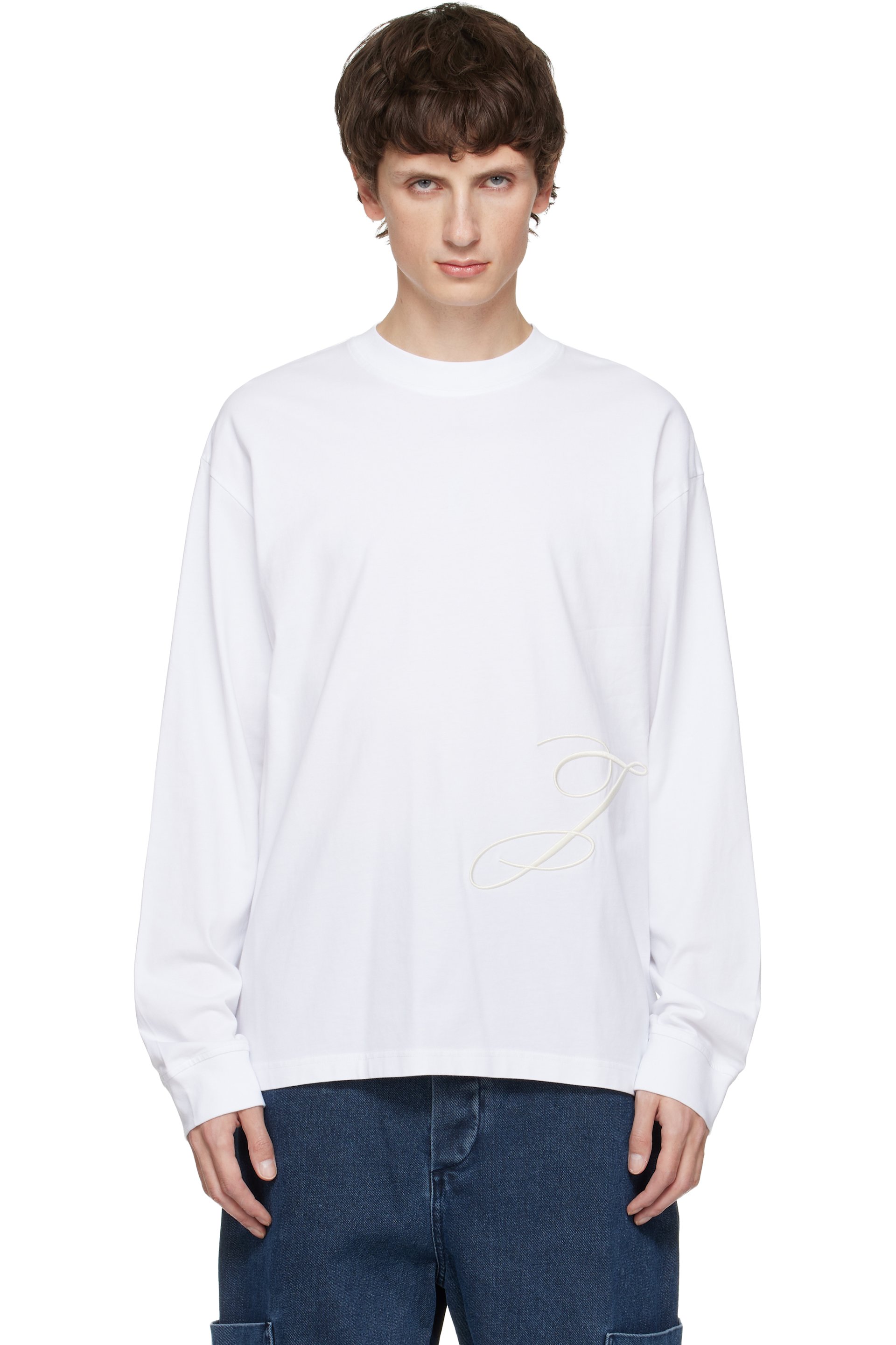JACQUEMUS - White 'The J' T-shirt