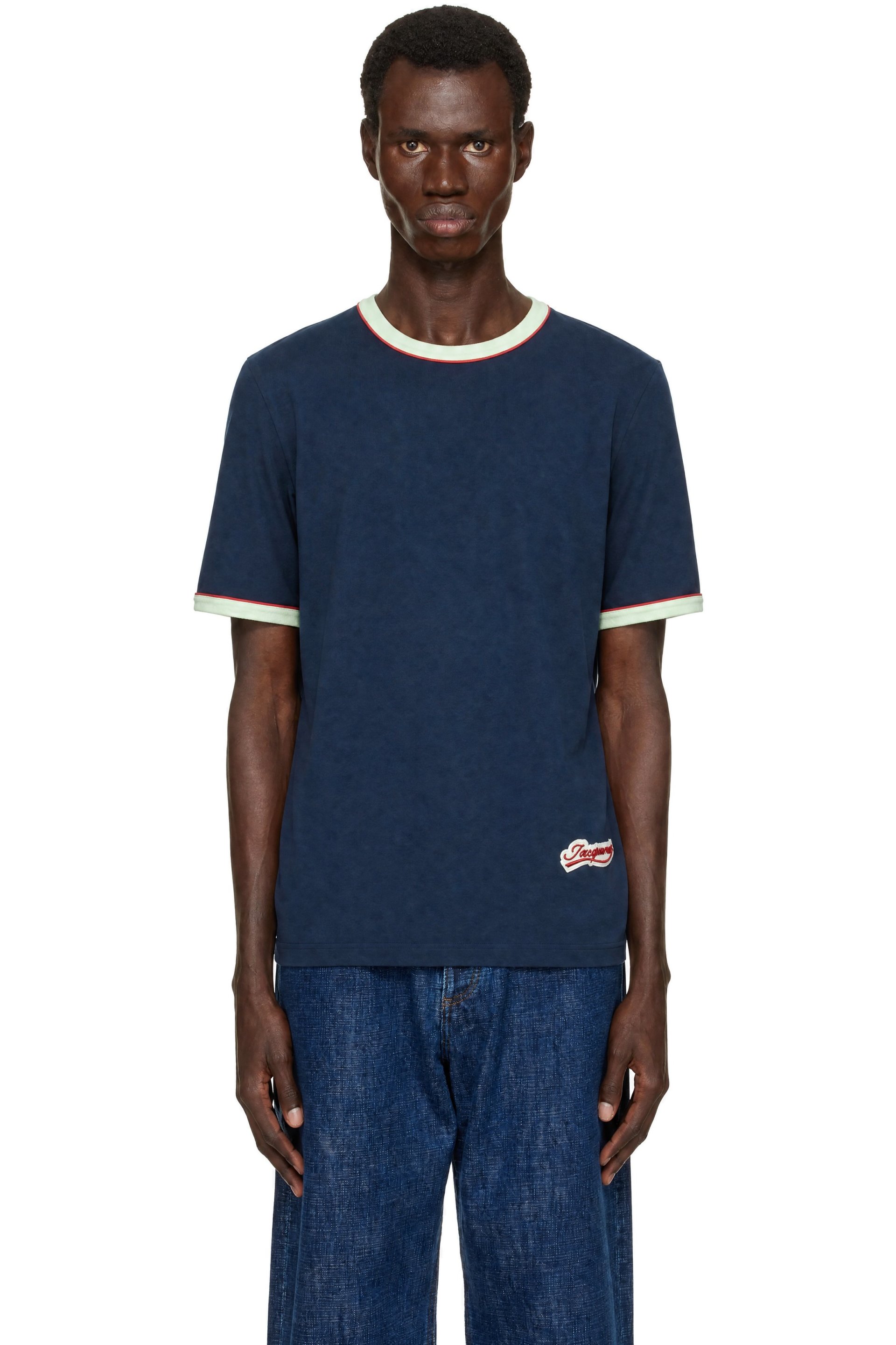 JACQUEMUS - Navy 'The Gio' T-shirt