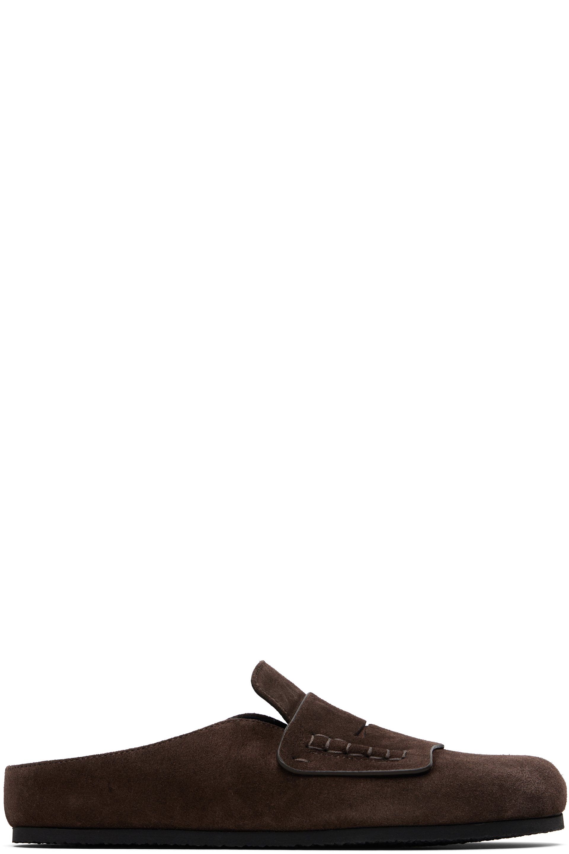 JACQUEMUS - Flâneurs de style mule bruns