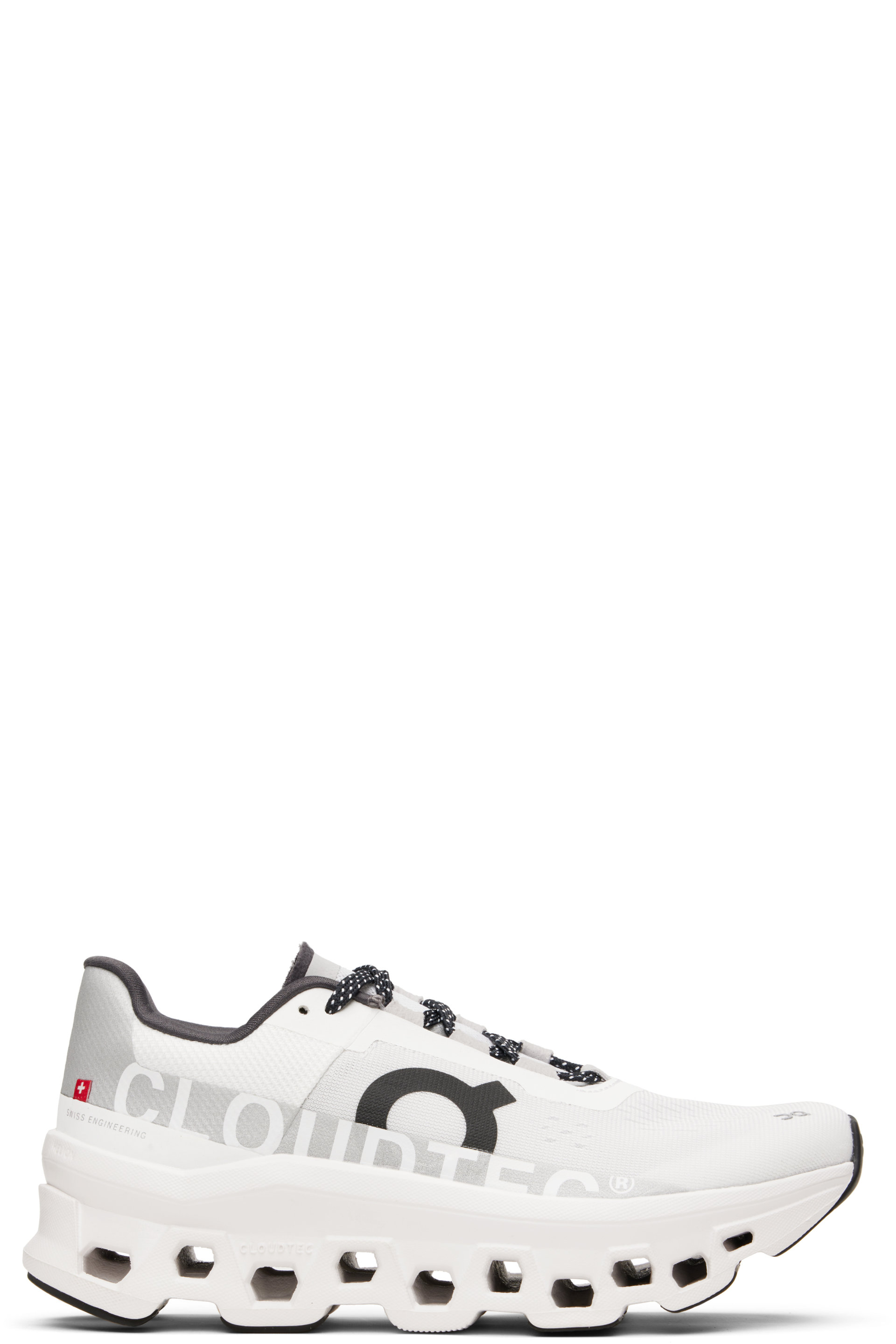 On - White Cloudmonster Sneakers