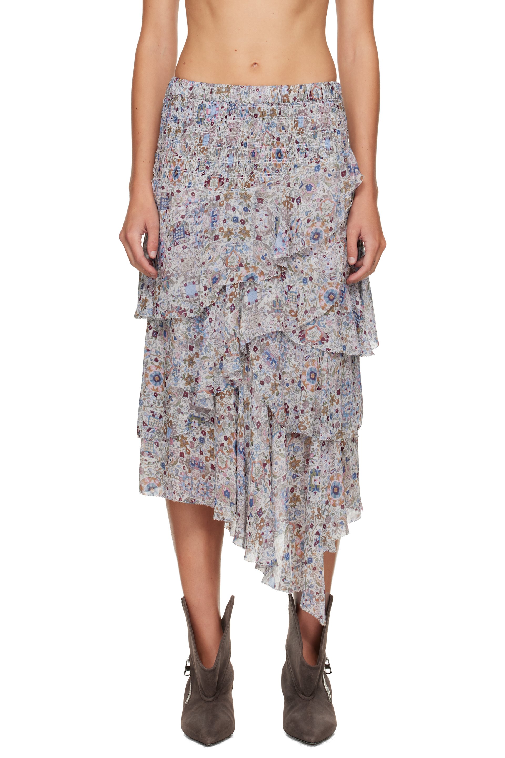 Isabel Marant Etoile - Multicolor Brigitte Midi Skirt