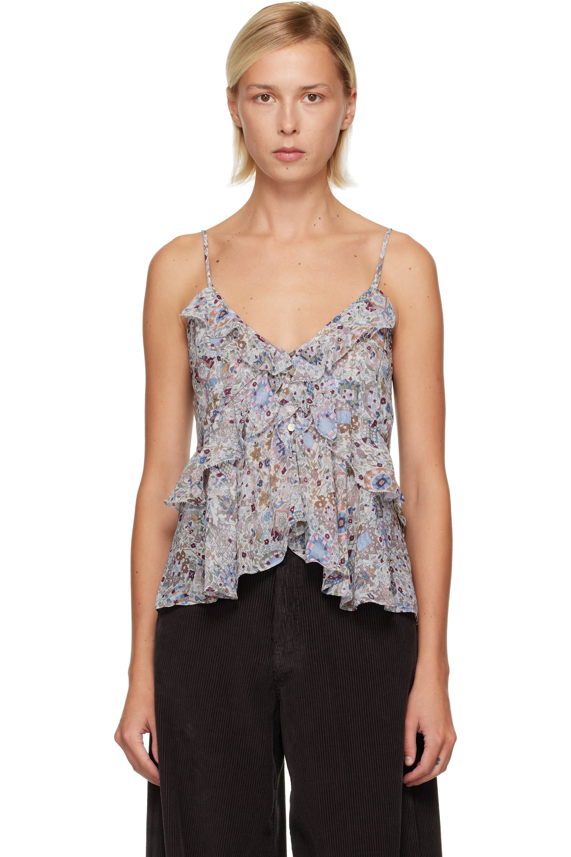 Isabel Marant Etoile - Haut Briara multicolore