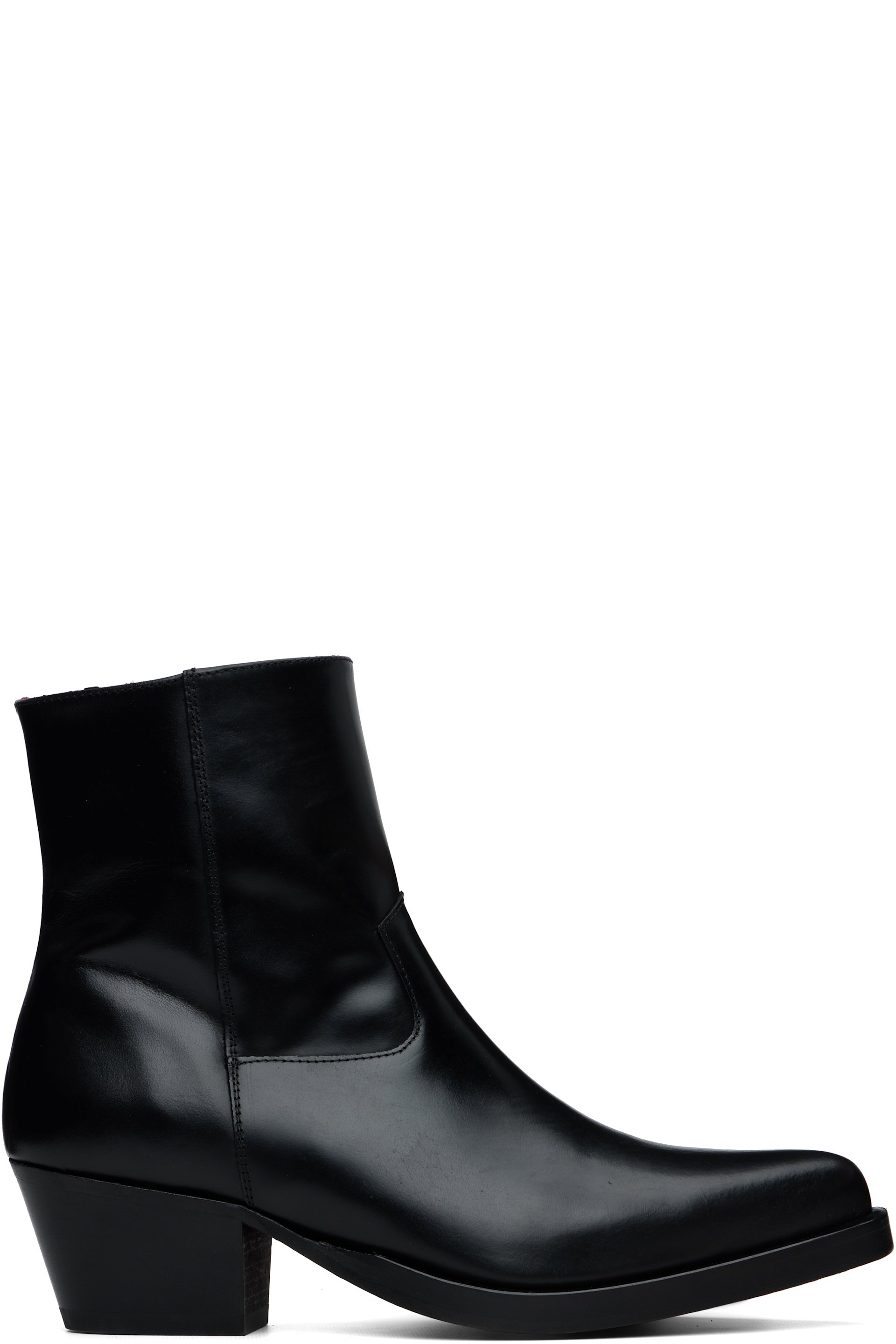 Ernest W. Baker - Black Western Boots