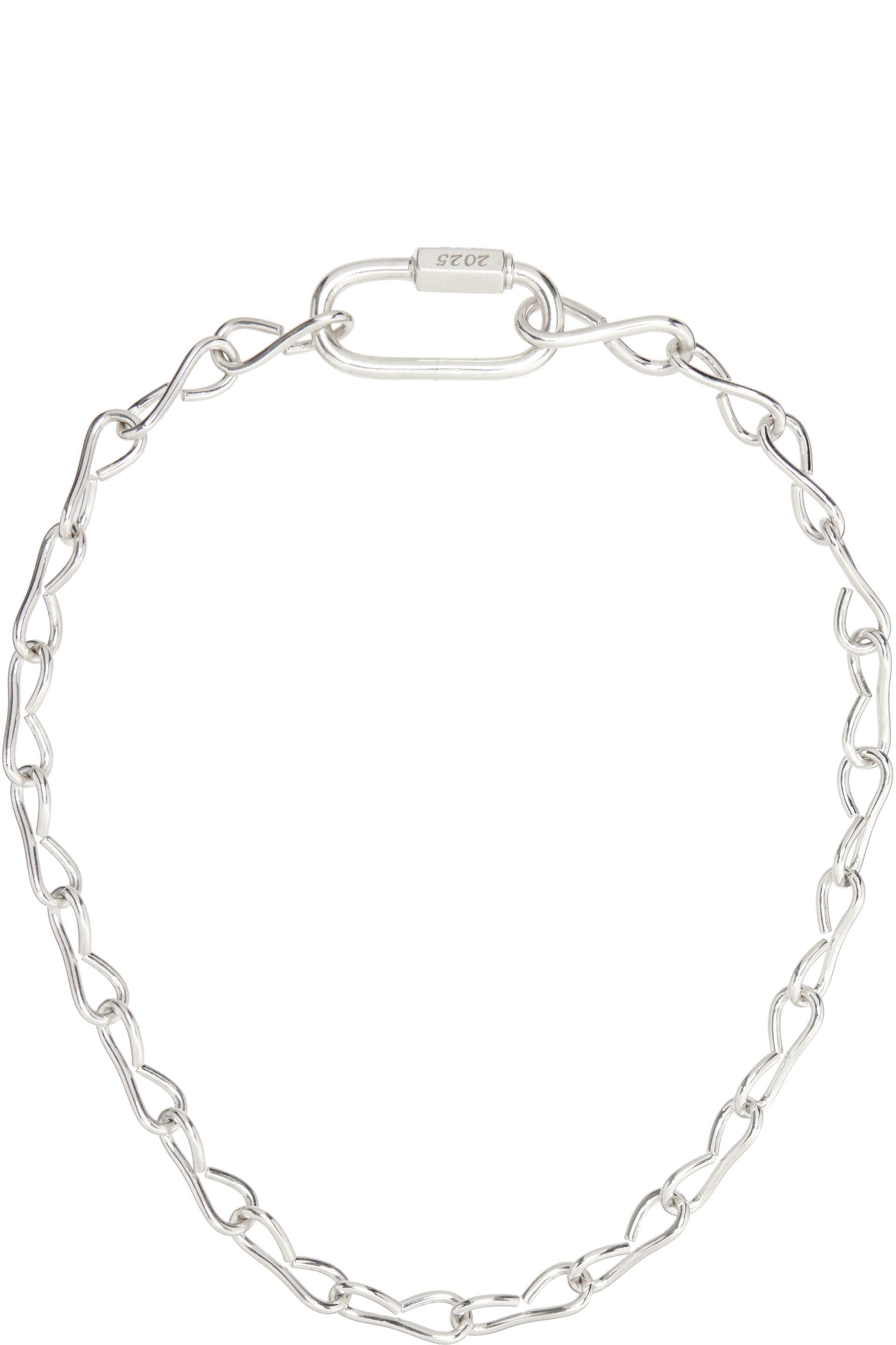 Apartment 1007 - Silver S Chain No.12 Necklace