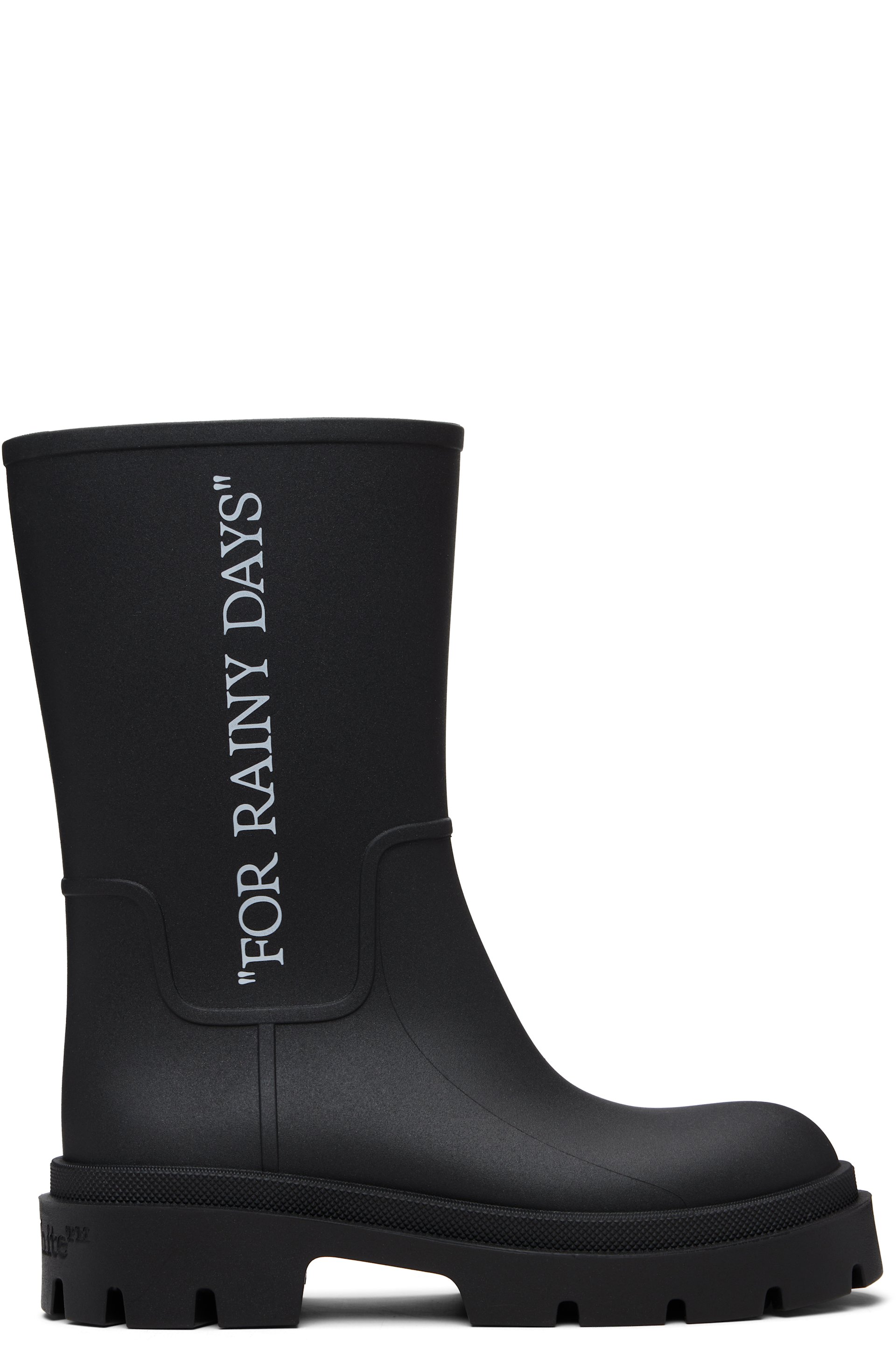 Off-White - ブラック Reboot 'Rainy Days' ブーツ