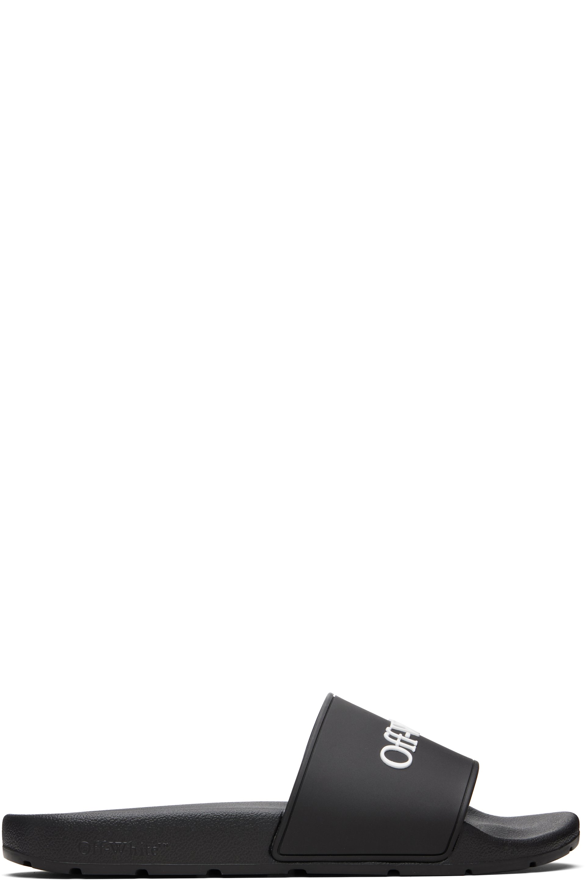 Off-White - Black Bookish Slides