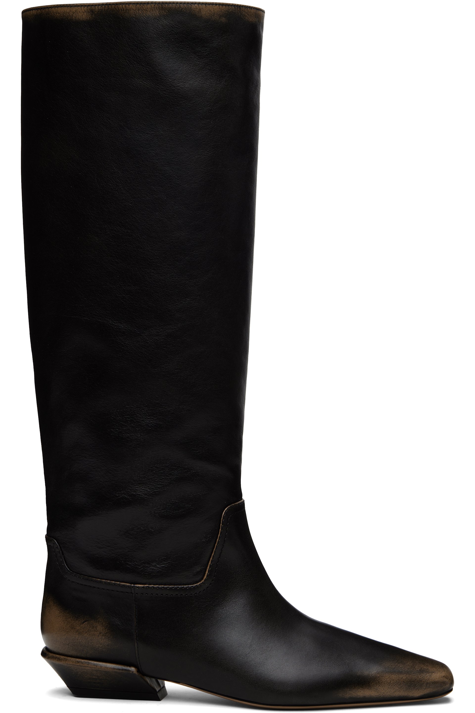 Paris Texas - Black Bettina 25 Tall Boots