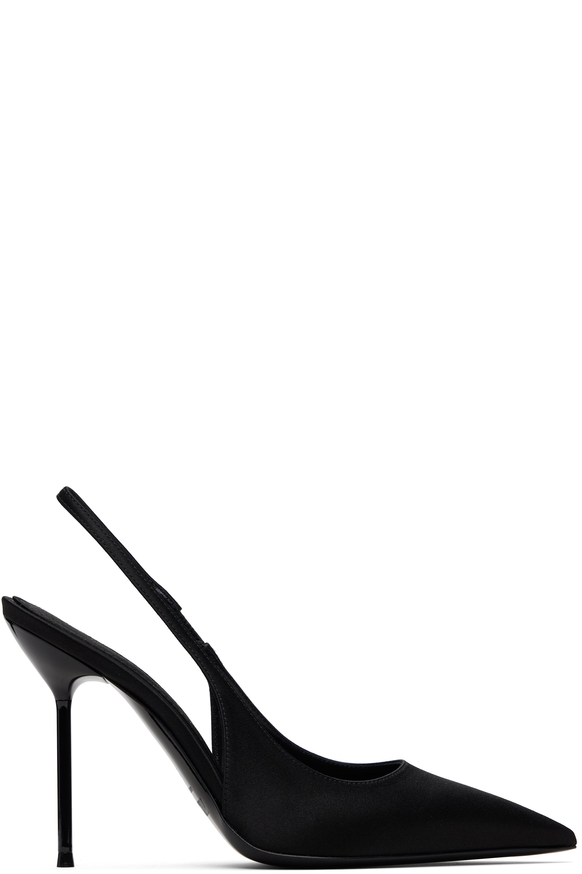 Paris Texas - Chaussures à talon Lidia noires à bride arrière