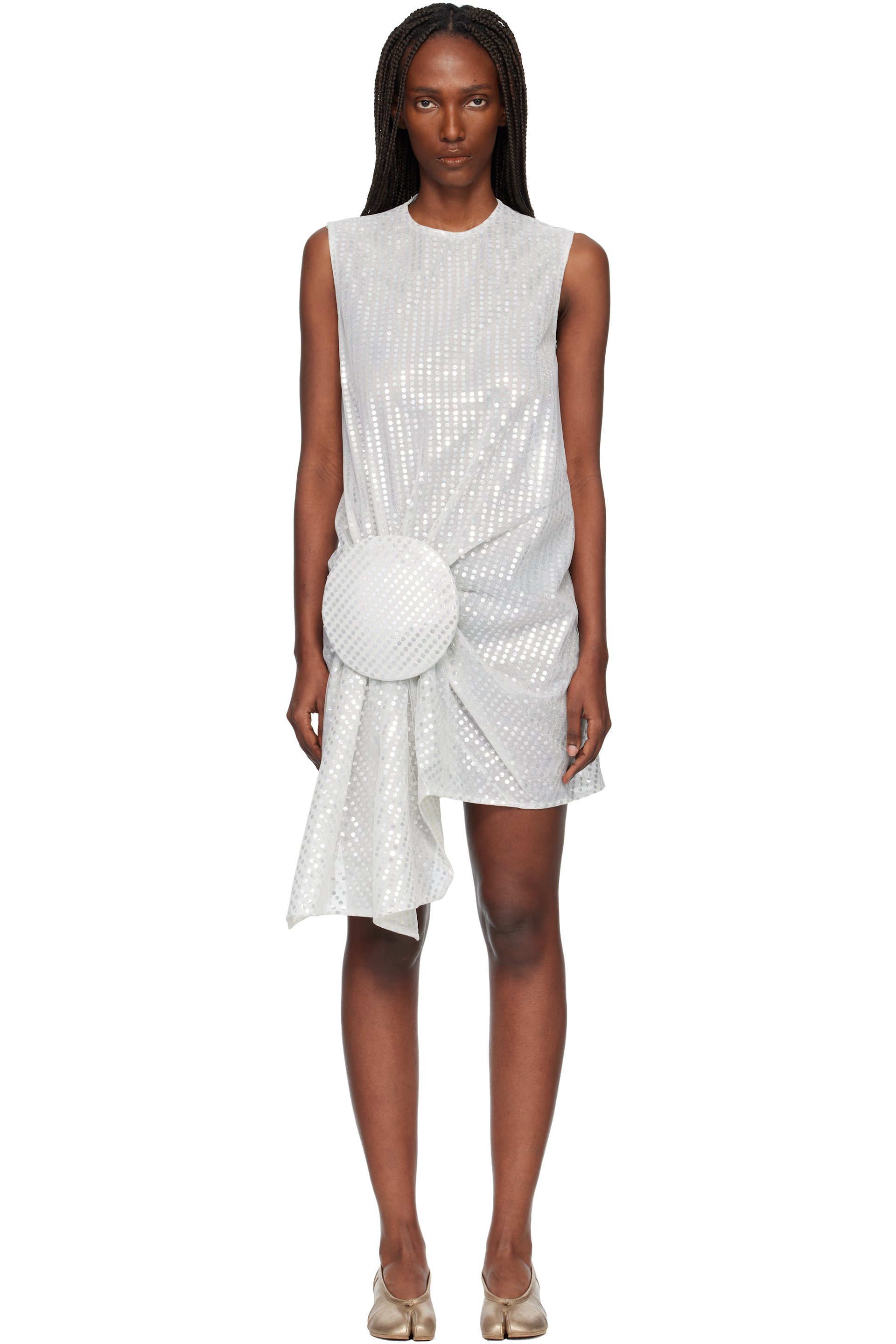 Renaissance Renaissance - Silver Kylie Minidress