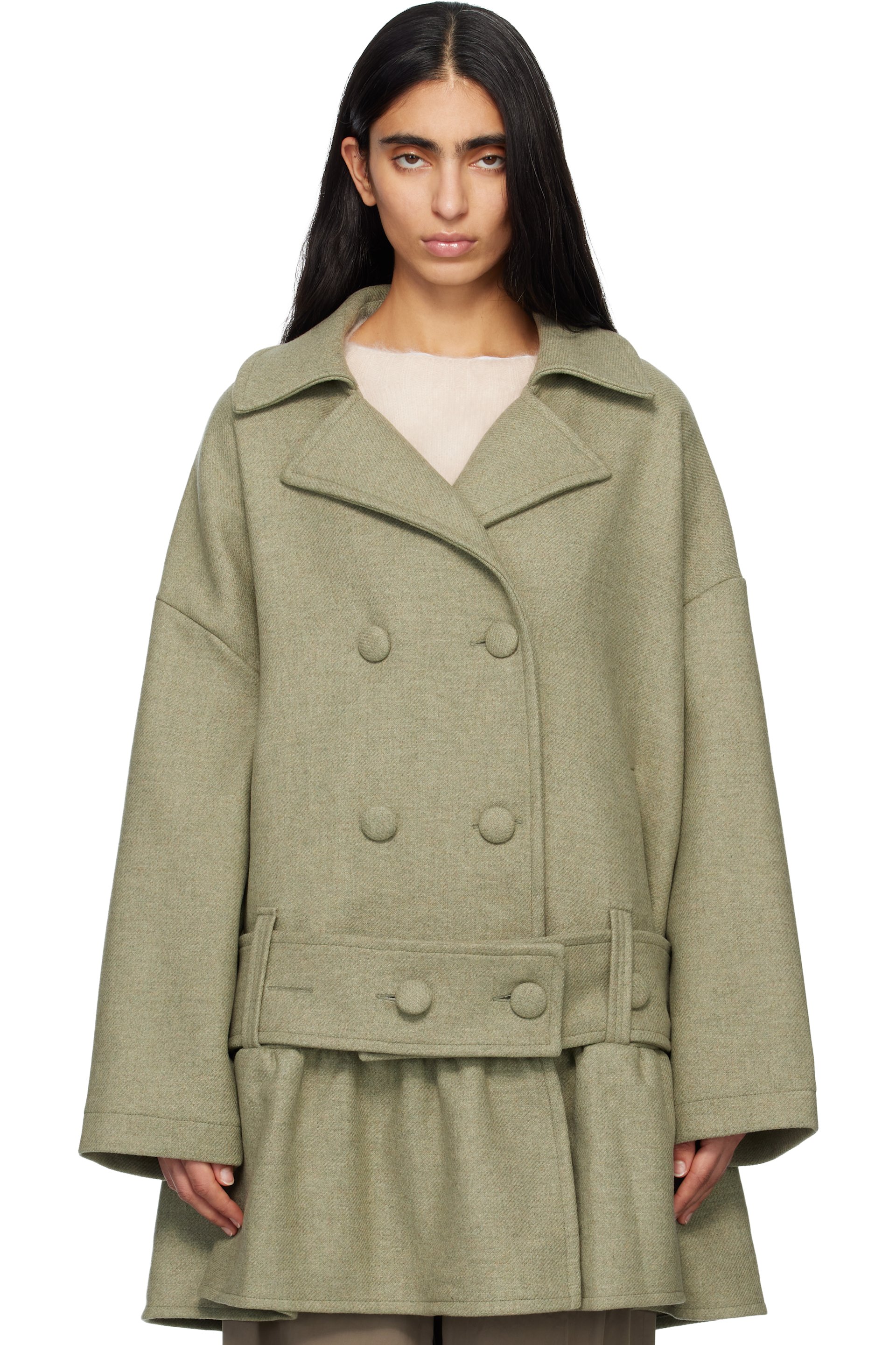 Renaissance Renaissance - Manteau Luna vert