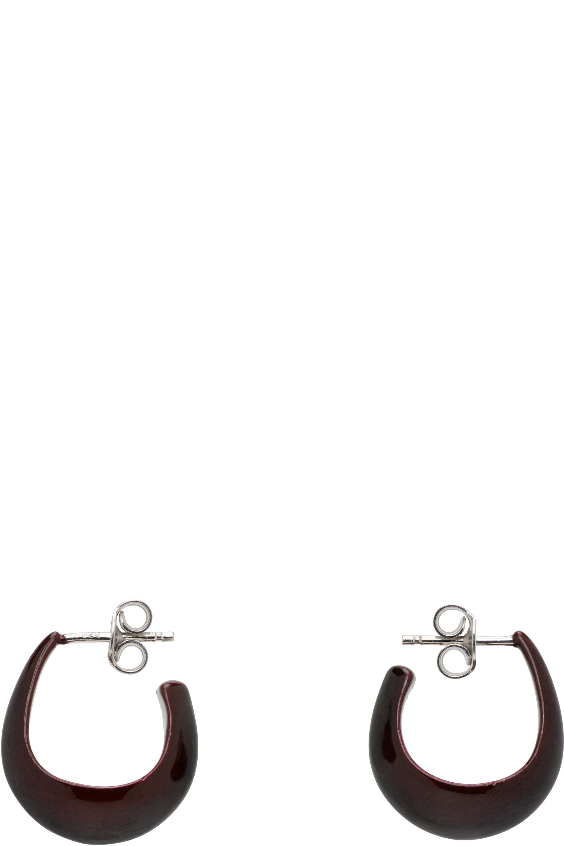 LEMAIRE - Mini boucles d'oreilles pendantes incurvées