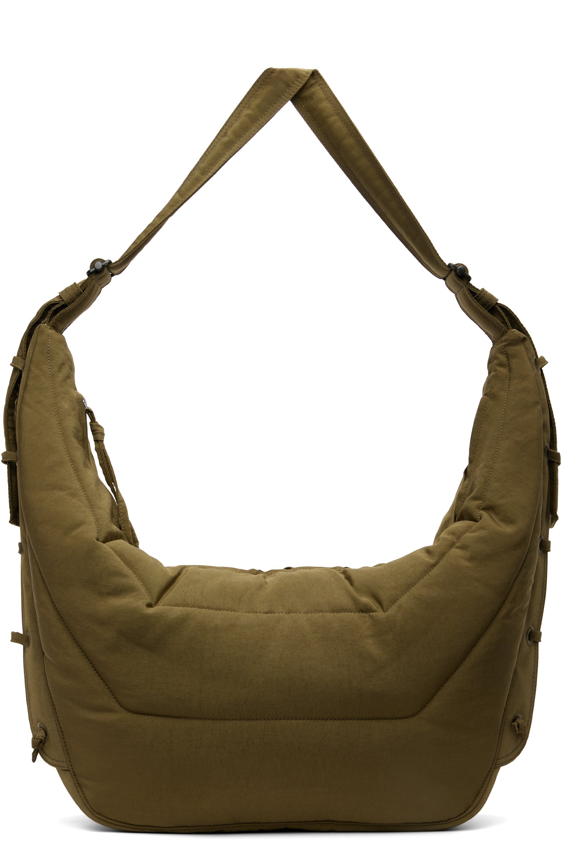 LEMAIRE - Grand sac Soft Game kaki