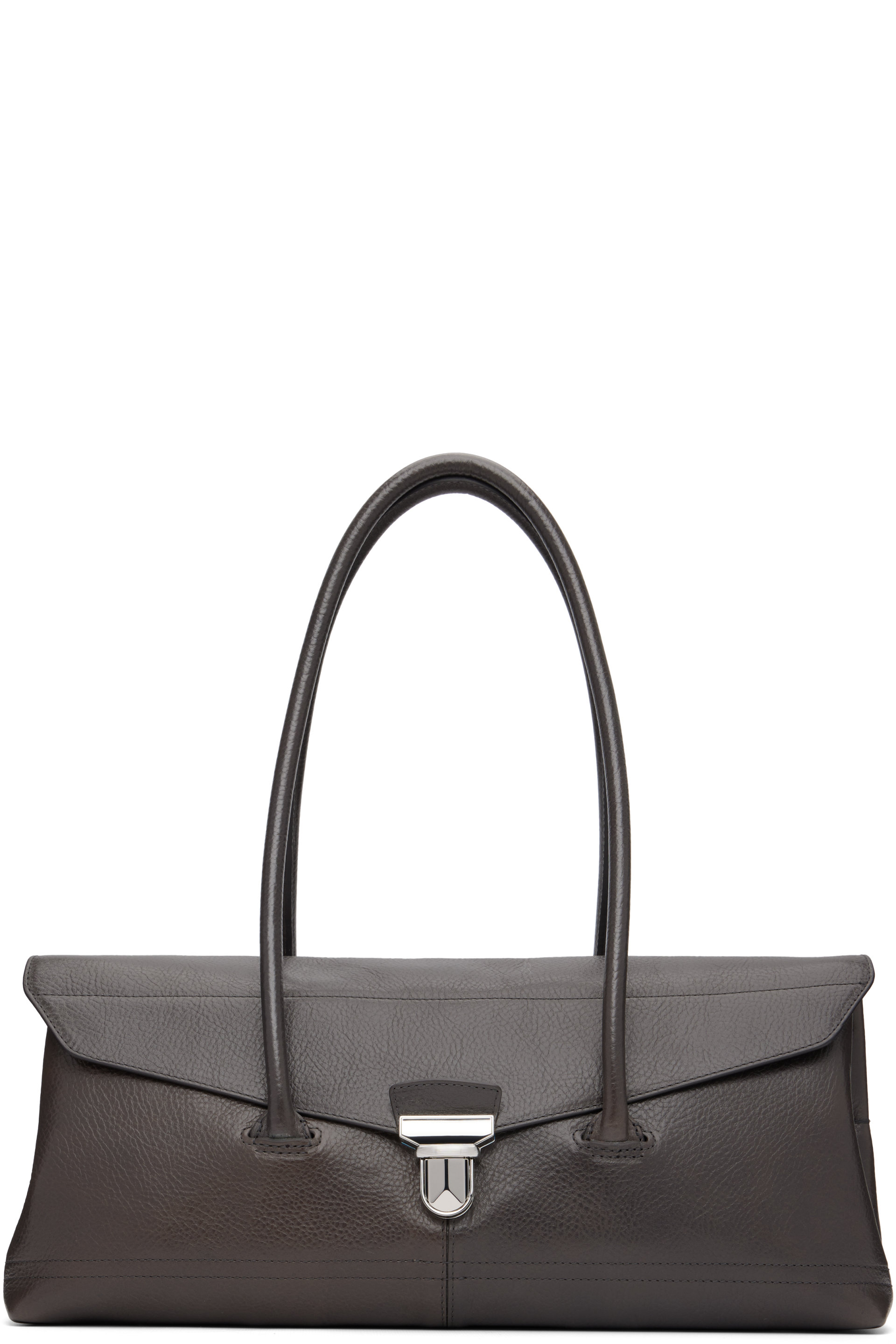 LEMAIRE - Sac porté épaule Gear brun