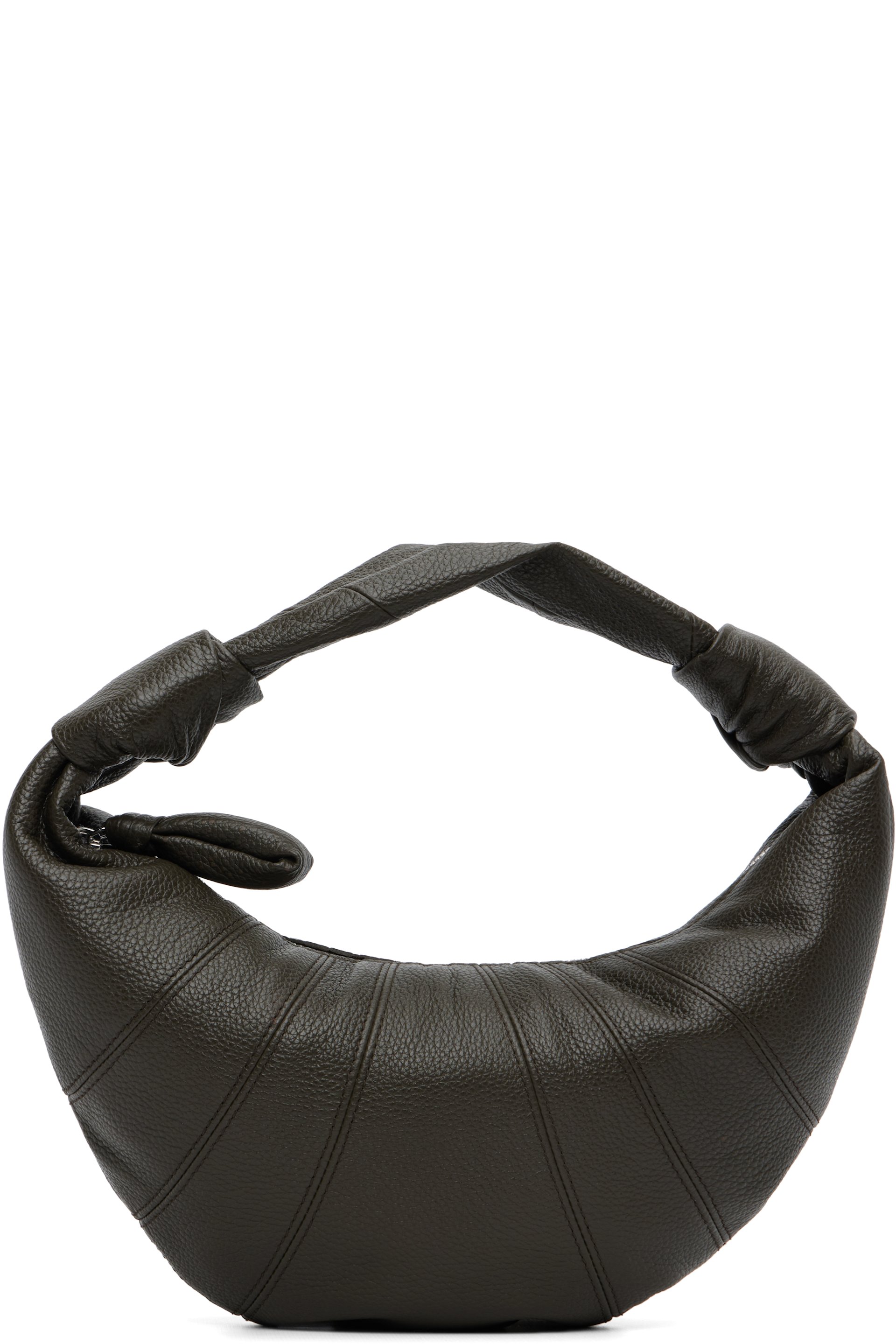 LEMAIRE - Mini sac Fortune Croissant brun