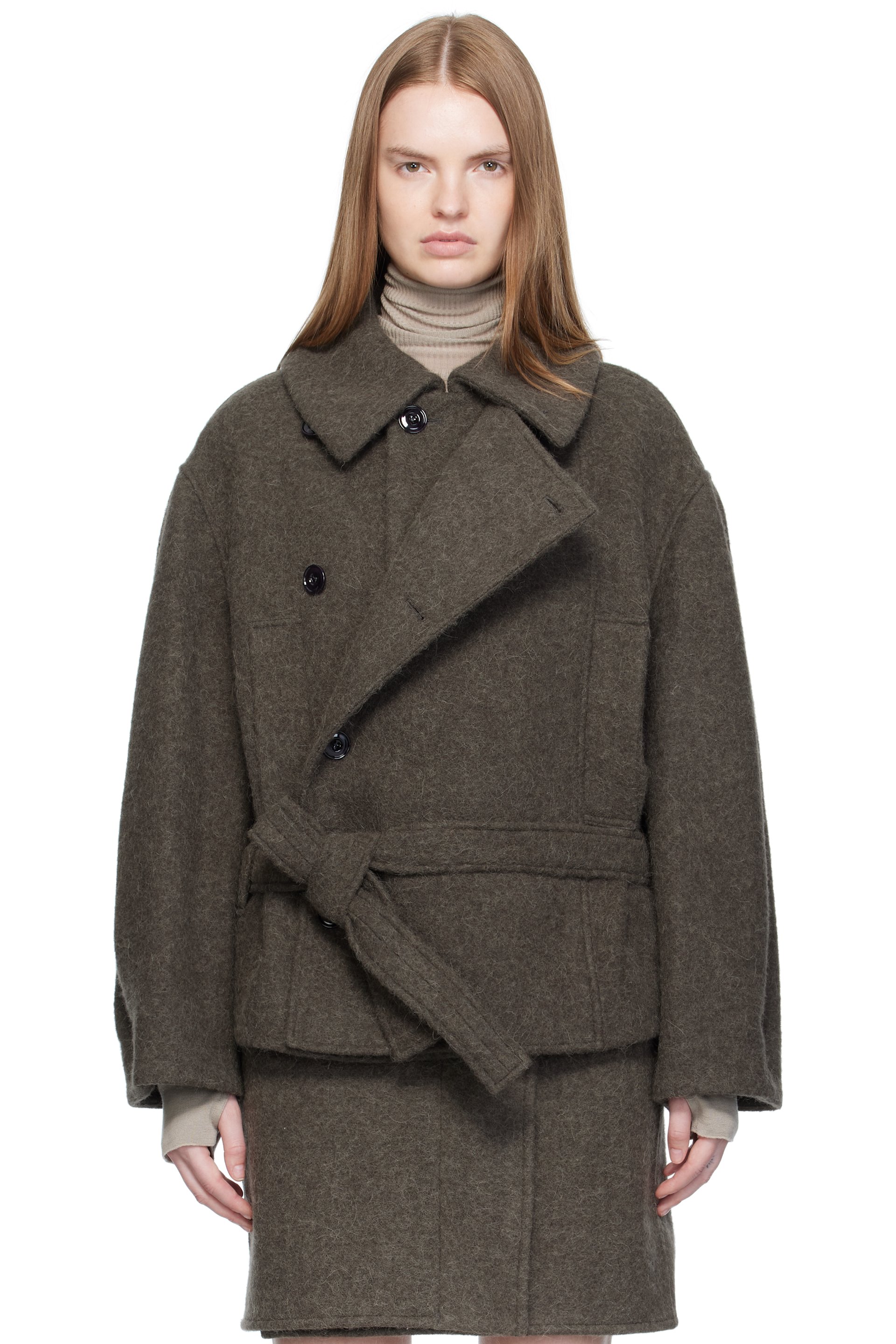 ジャケット・アウター LEMAIRE ASYMMETRICAL BATHROBE COAT 252646F059004_1.jpg