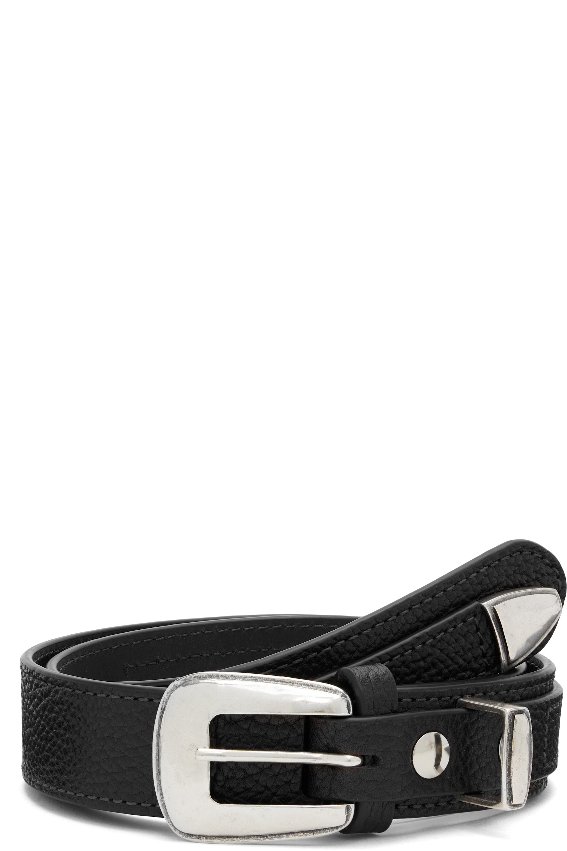 LEMAIRE - Ceinture western noire