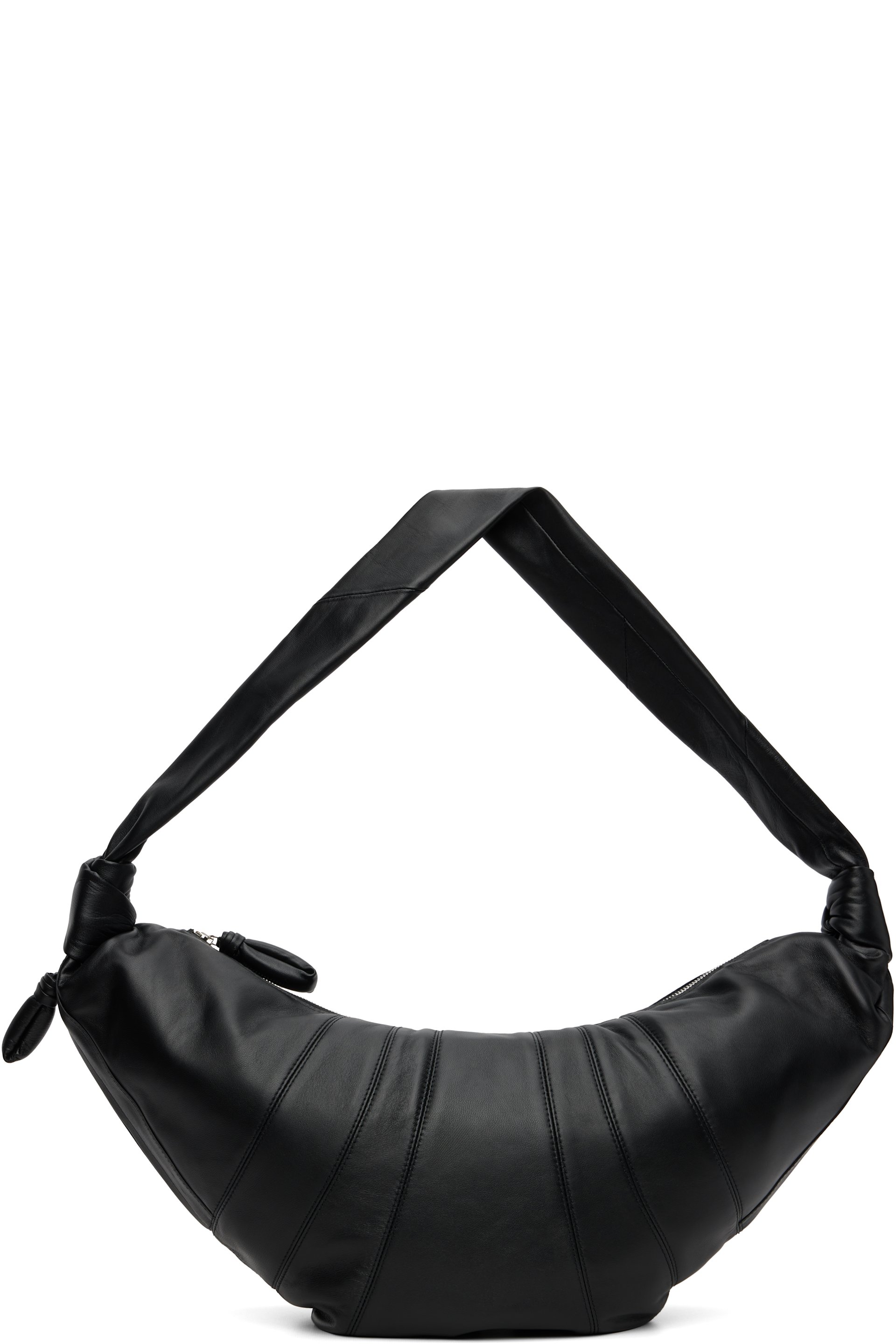 LEMAIRE - Black Large Croissant Bag