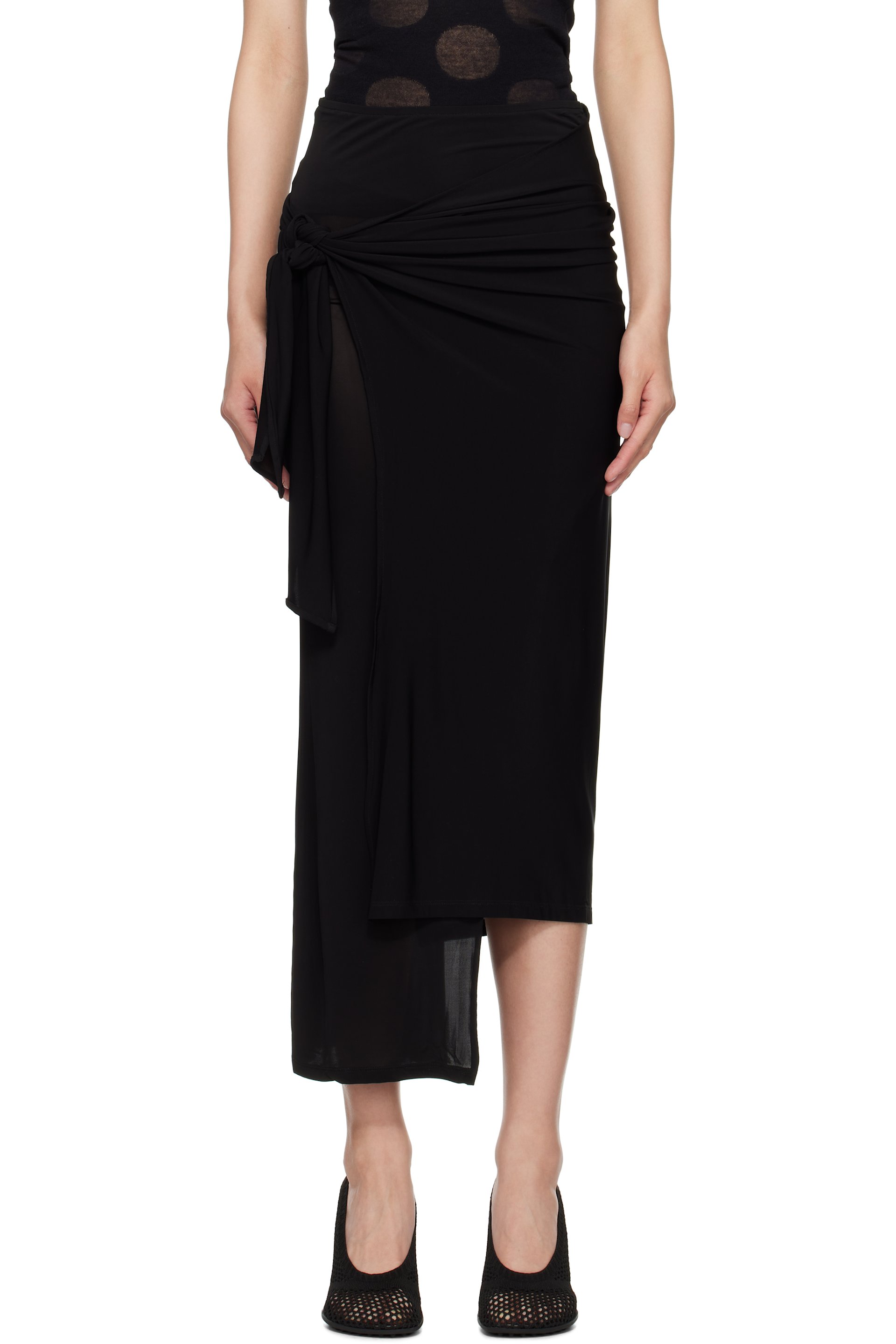 Paloma Wool - Jupe longue Gilma noire