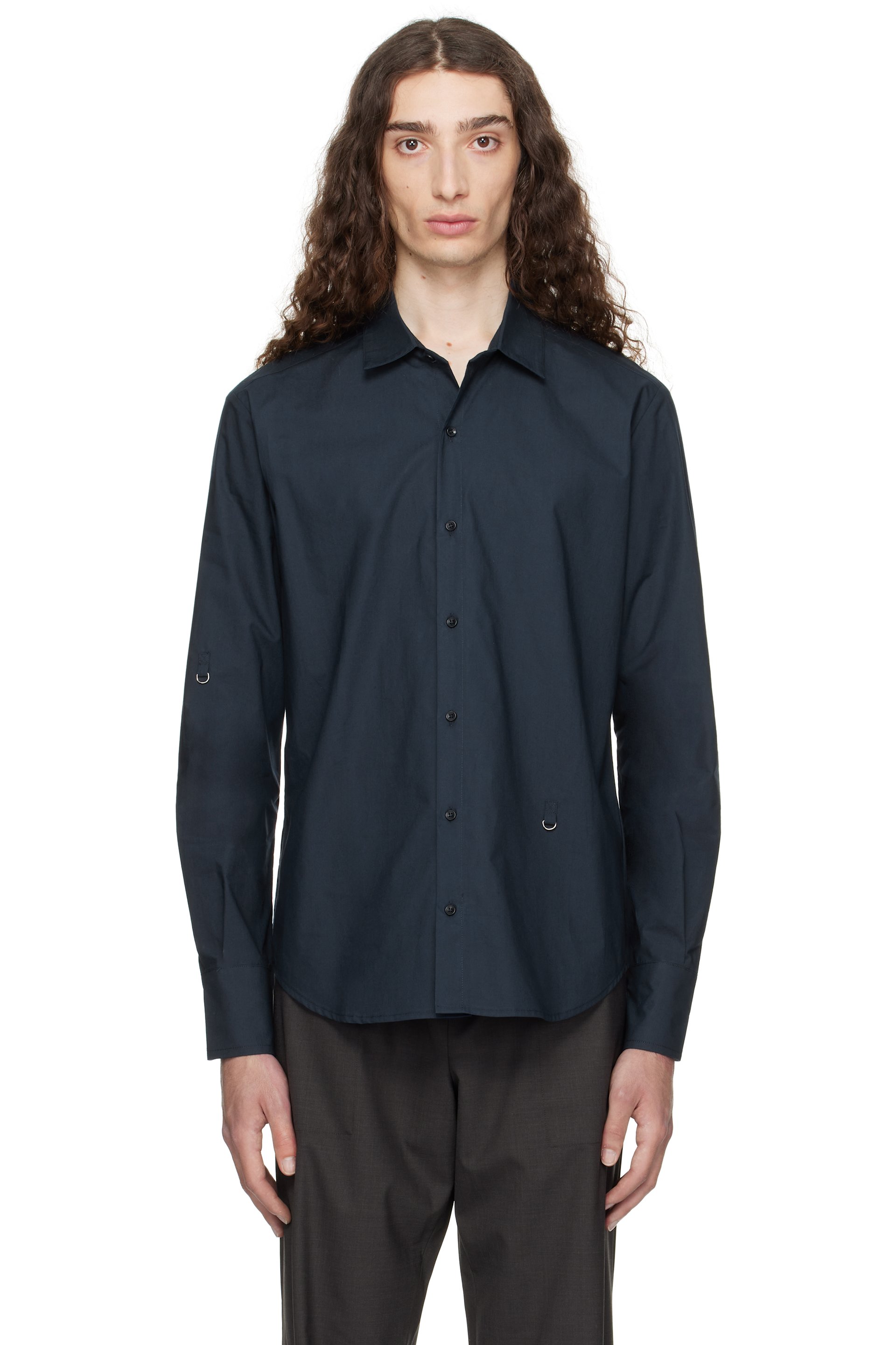 Paloma Wool - Navy 8Bit Shirt
