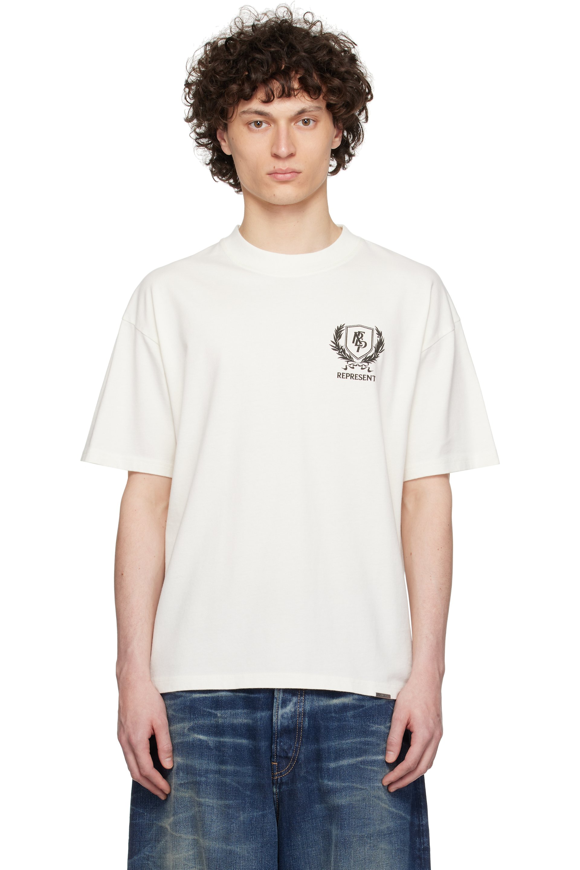 Represent - Off-White Crest T-shirt