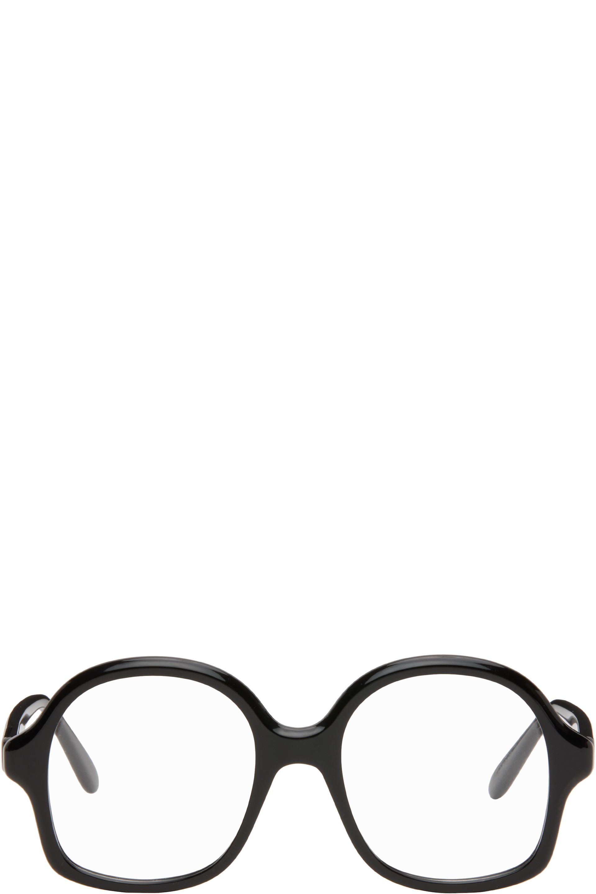 LOEWE - Black Slim Oversized Glasses