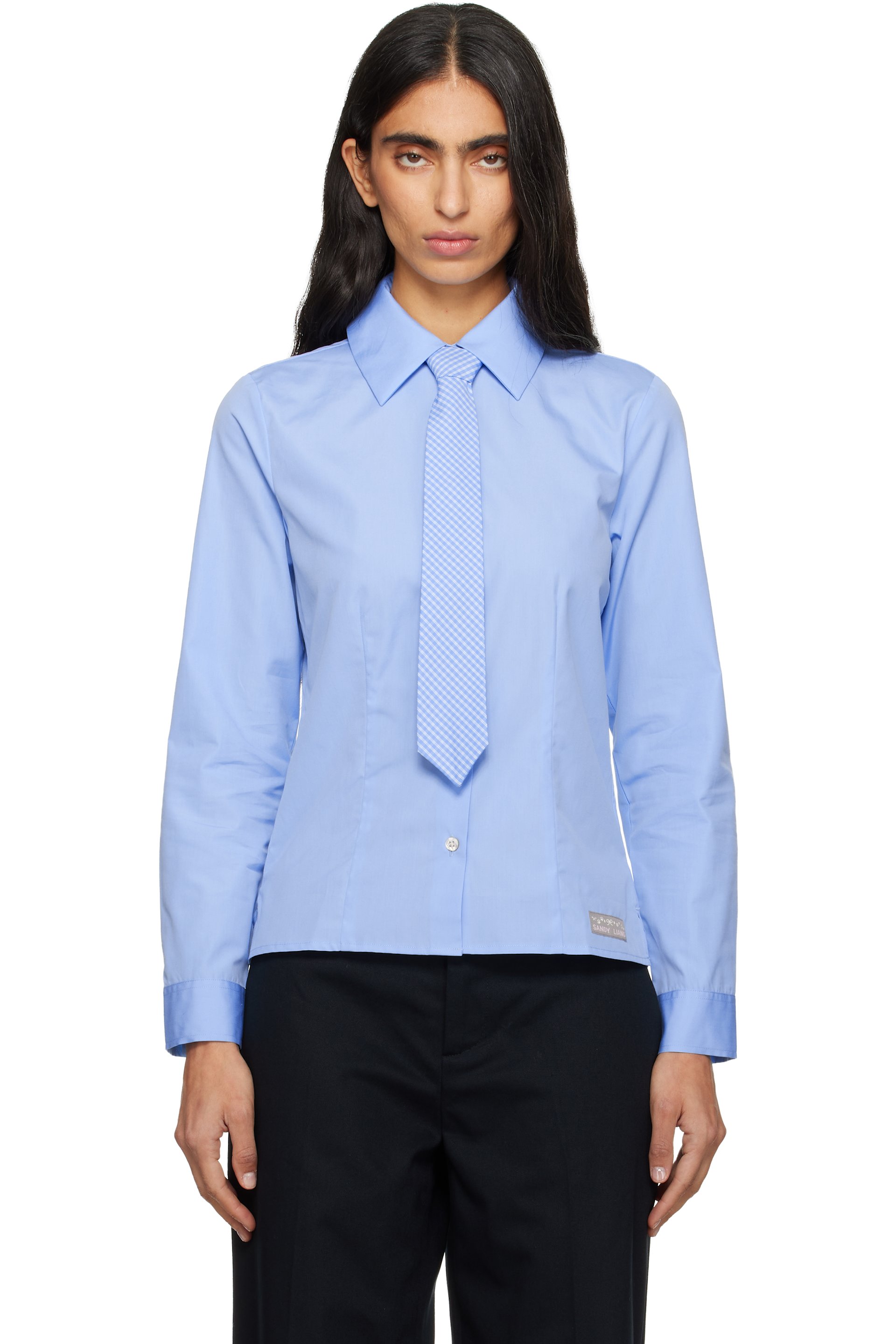 Sandy Liang - Chemise Levi bleue