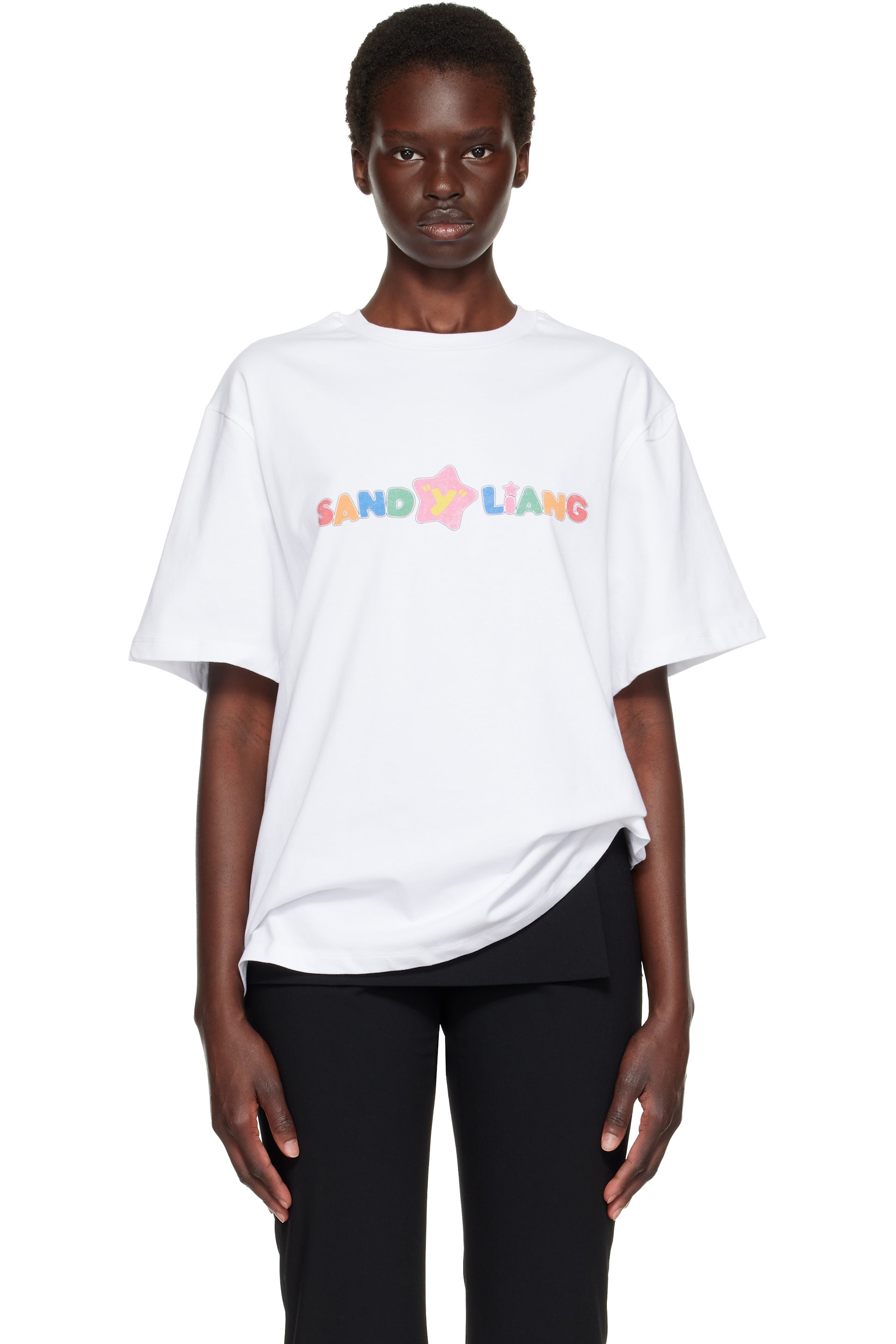 Sandy Liang - White Toy T-shirt