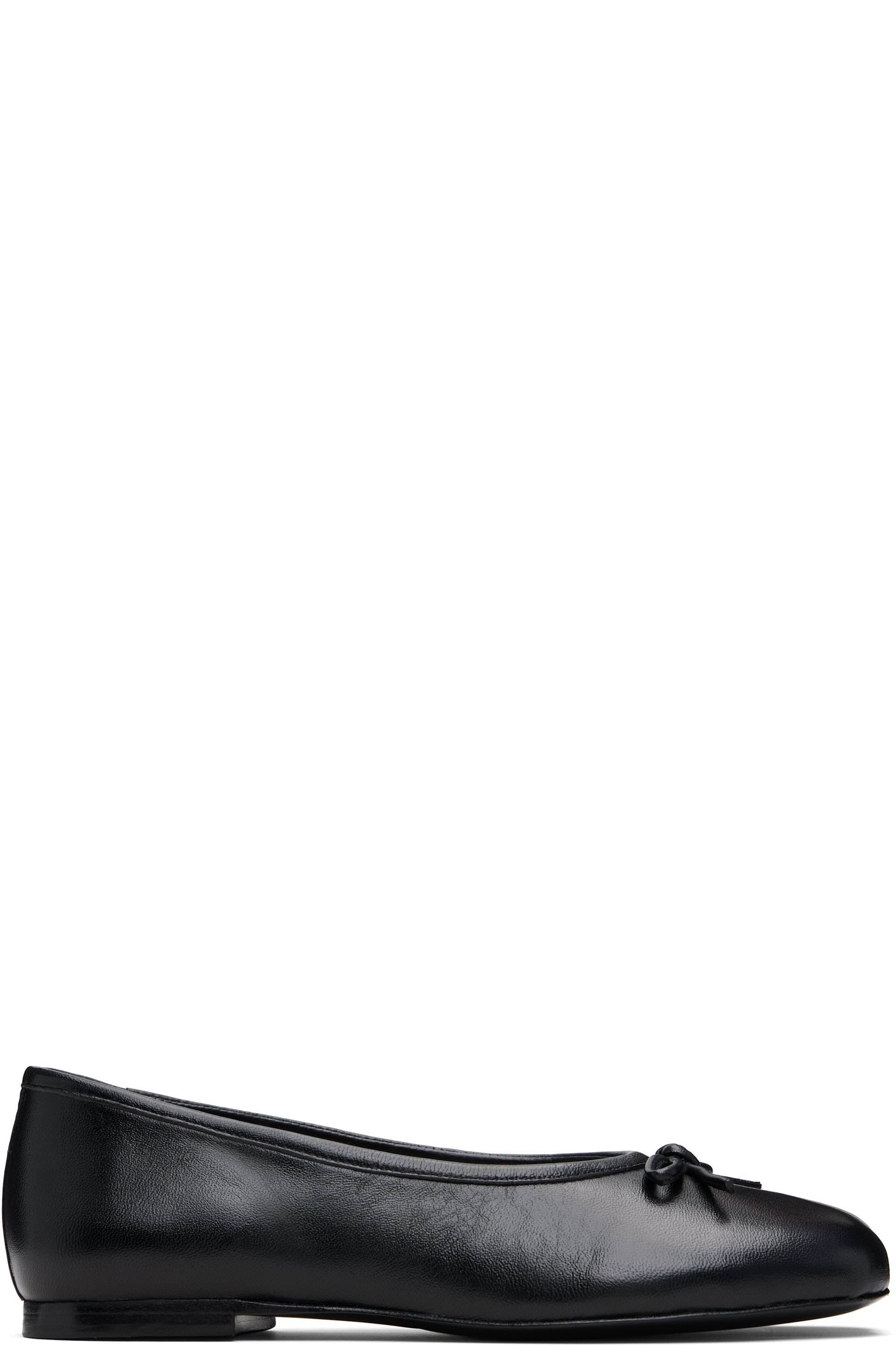 Sandy Liang - Black Paw Ballerina Flats