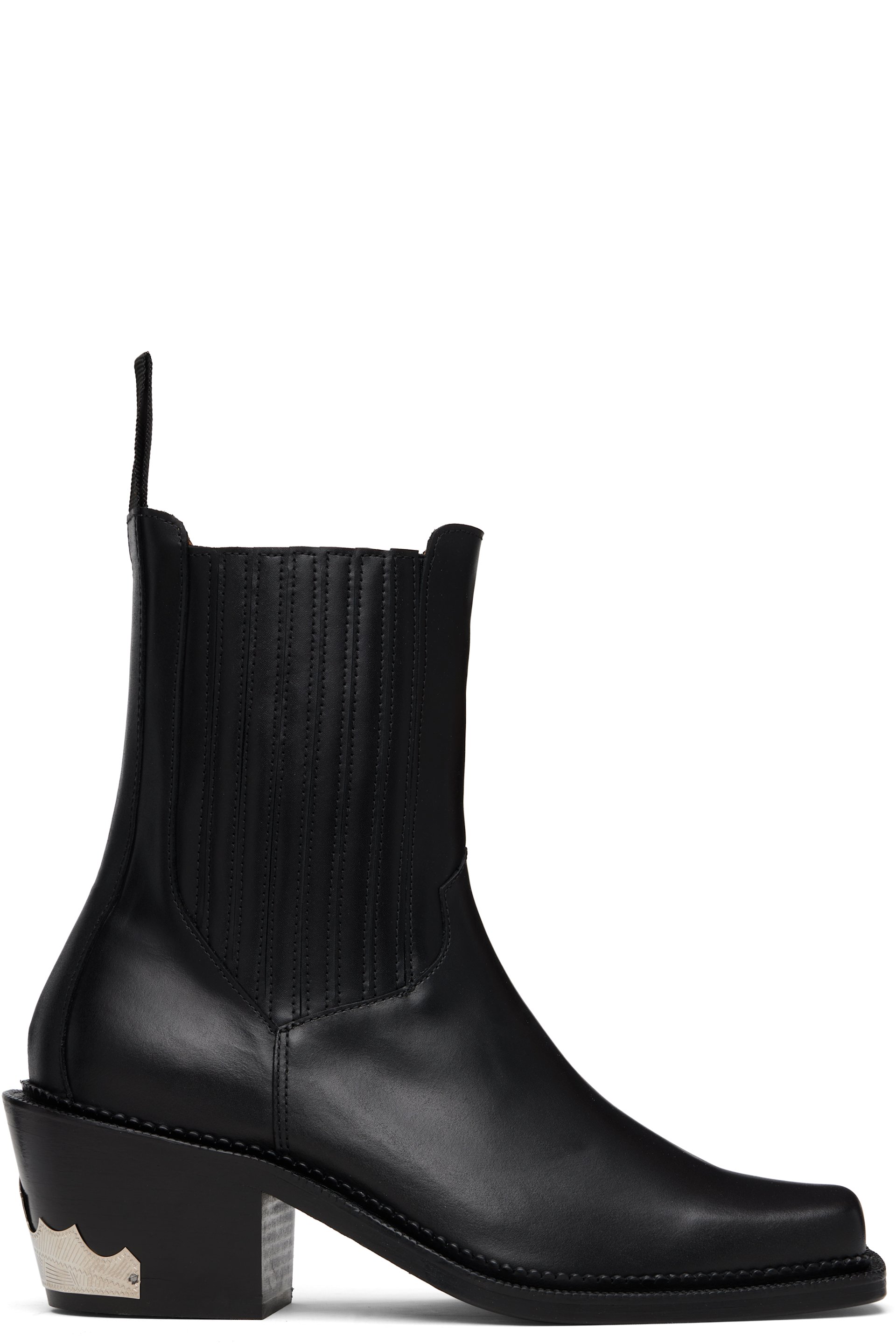 Toga Virilis - Black Leather AJ1255 Boots