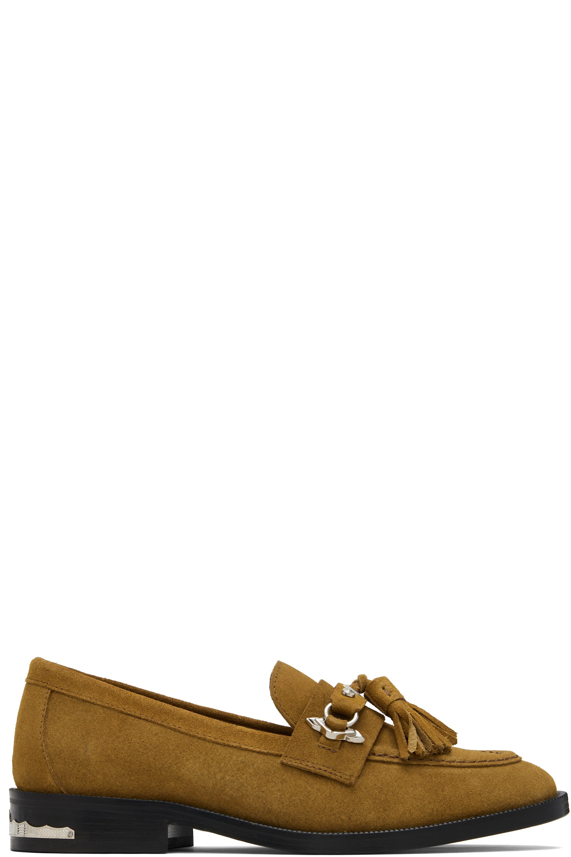 Toga Virilis - Khaki Suede Loafers