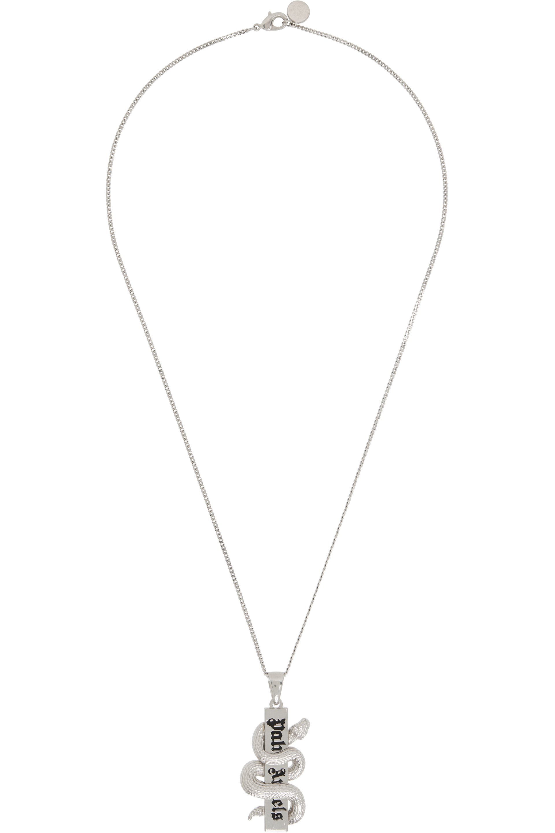 Palm Angels - Snake Box Logo Necklace