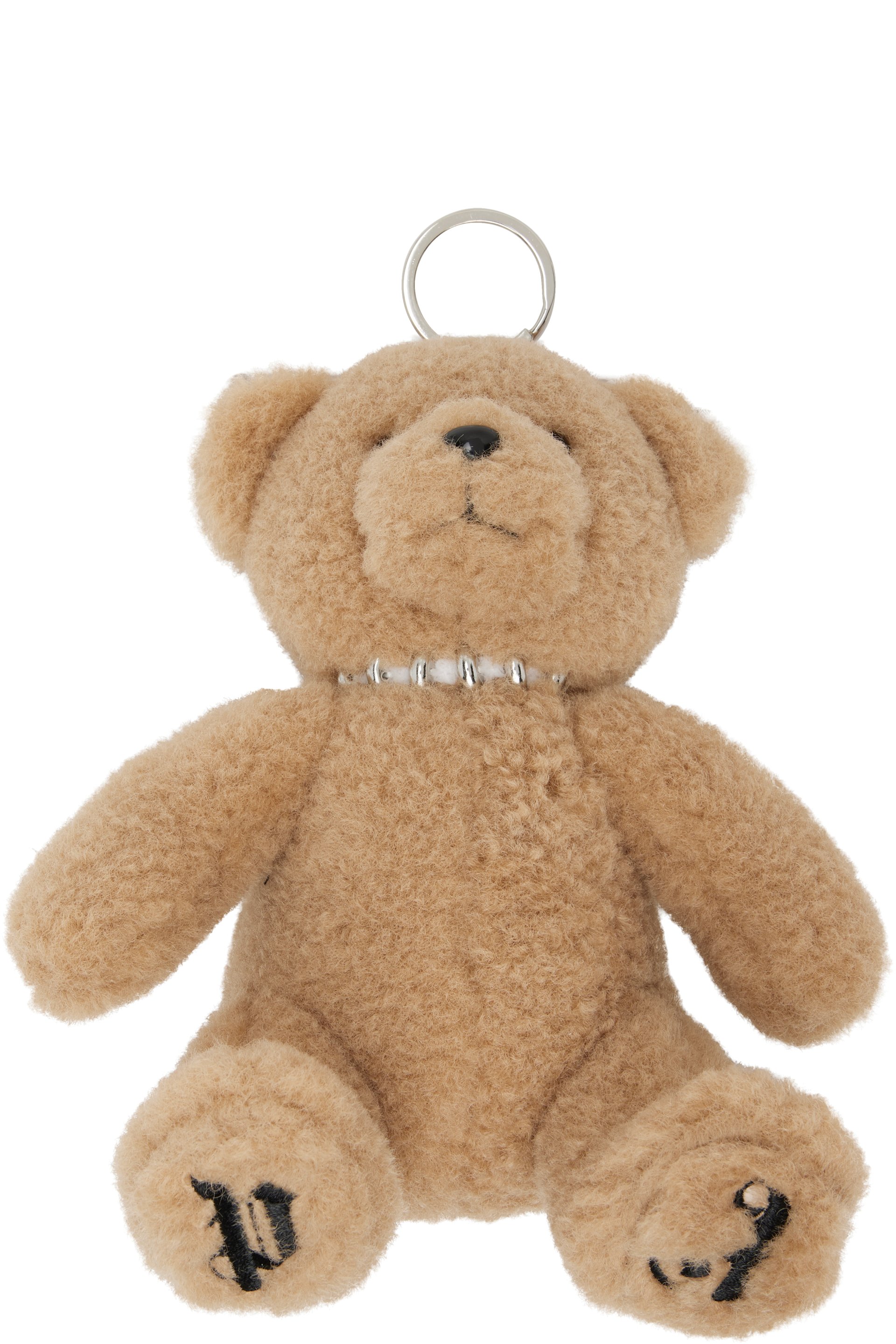 Palm Angels - Beige Bear Peluche Keychain