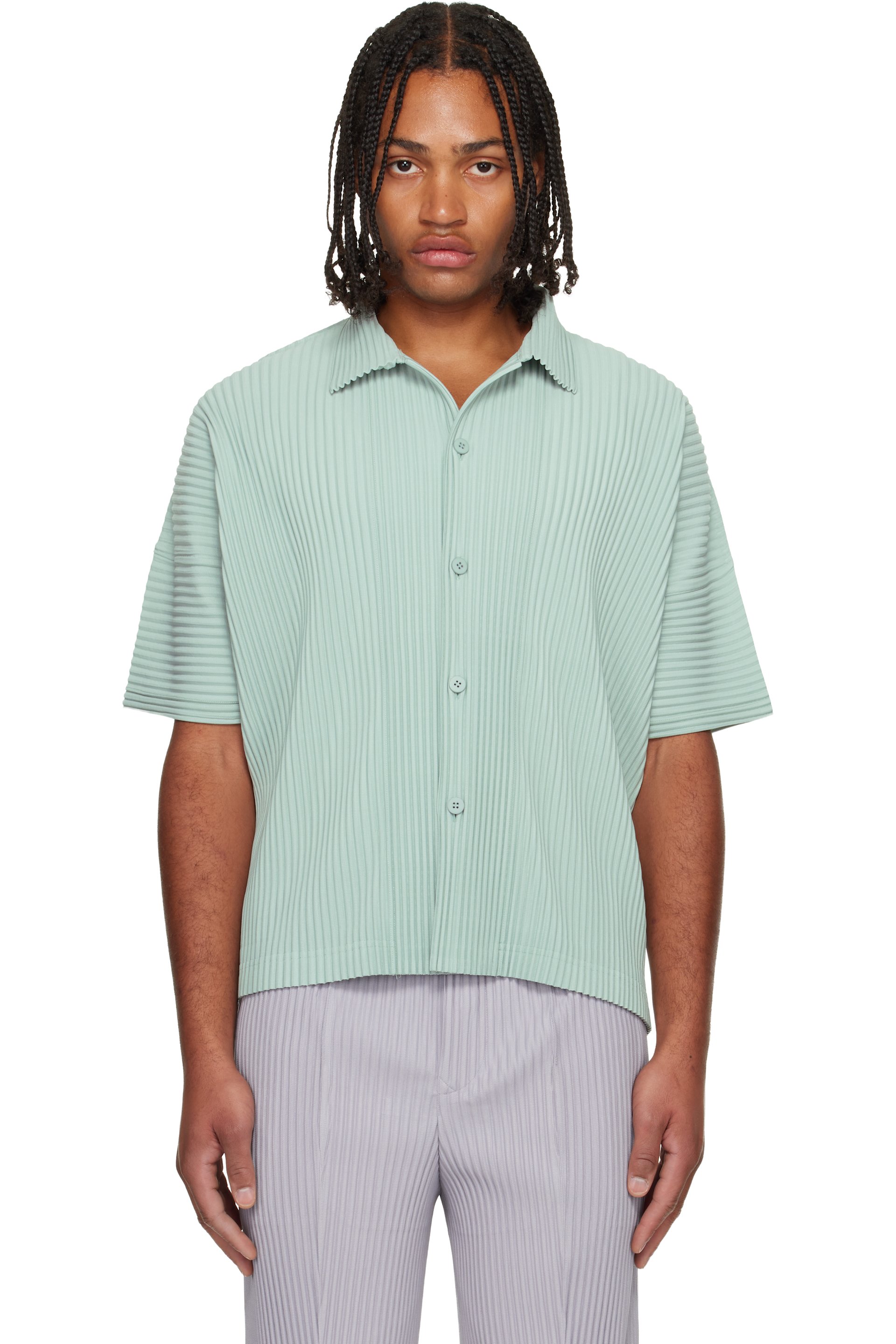 HOMME PLISSÉ ISSEY MIYAKE Shirts for Men | SSENSE