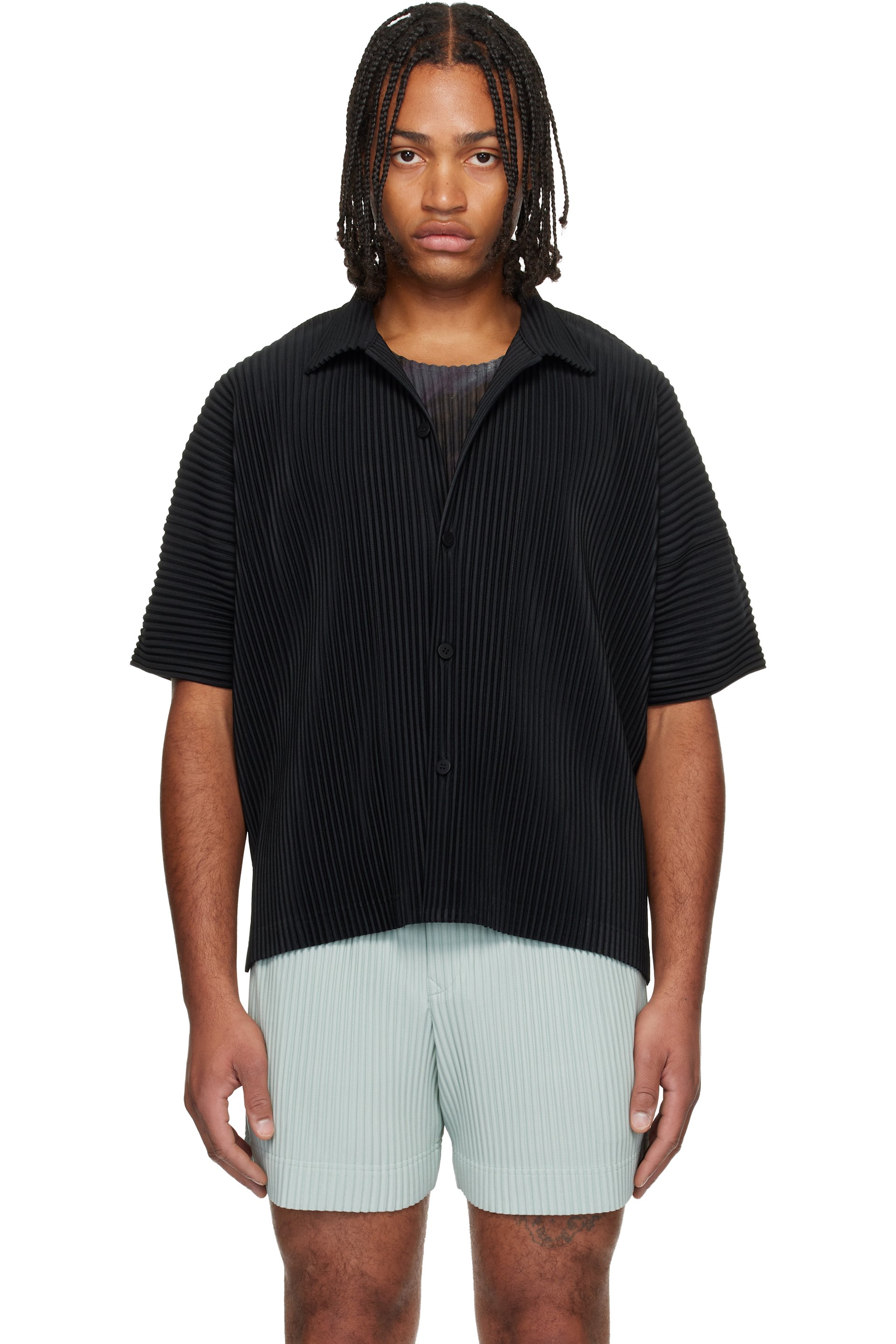 HOMME PLISSÉ ISSEY MIYAKE Shirts for Men | SSENSE
