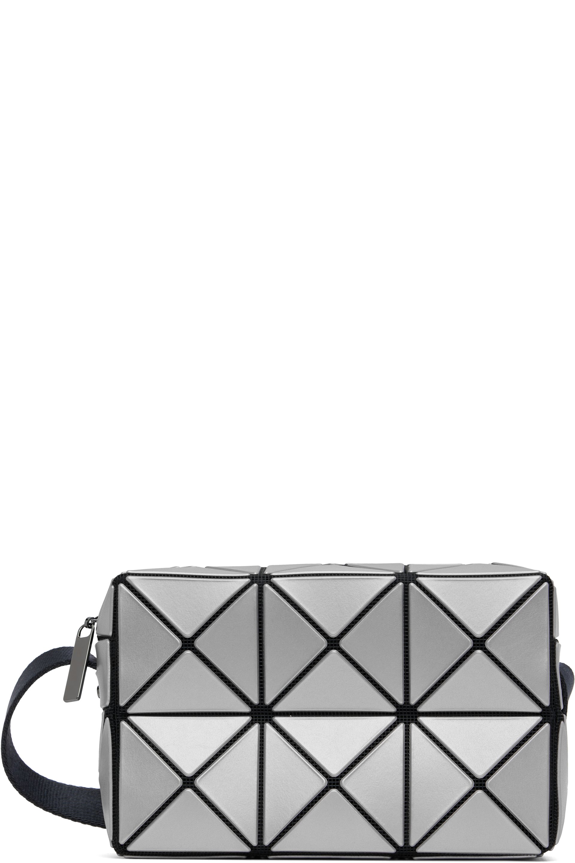Bao Bao Issey Miyake - Sac CUBOID argenté métallique