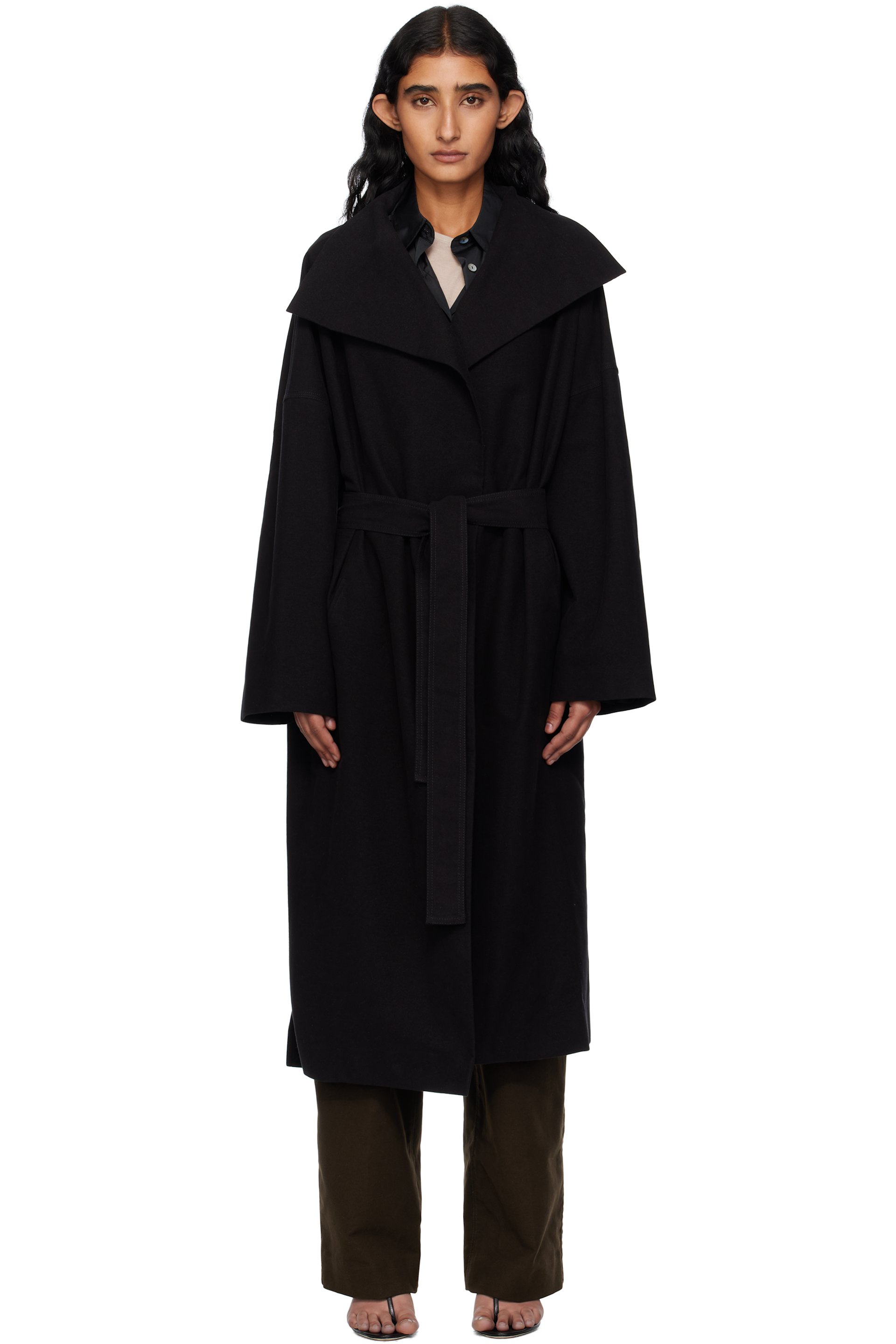 GIA STUDIOS - Black Grace Long Coat