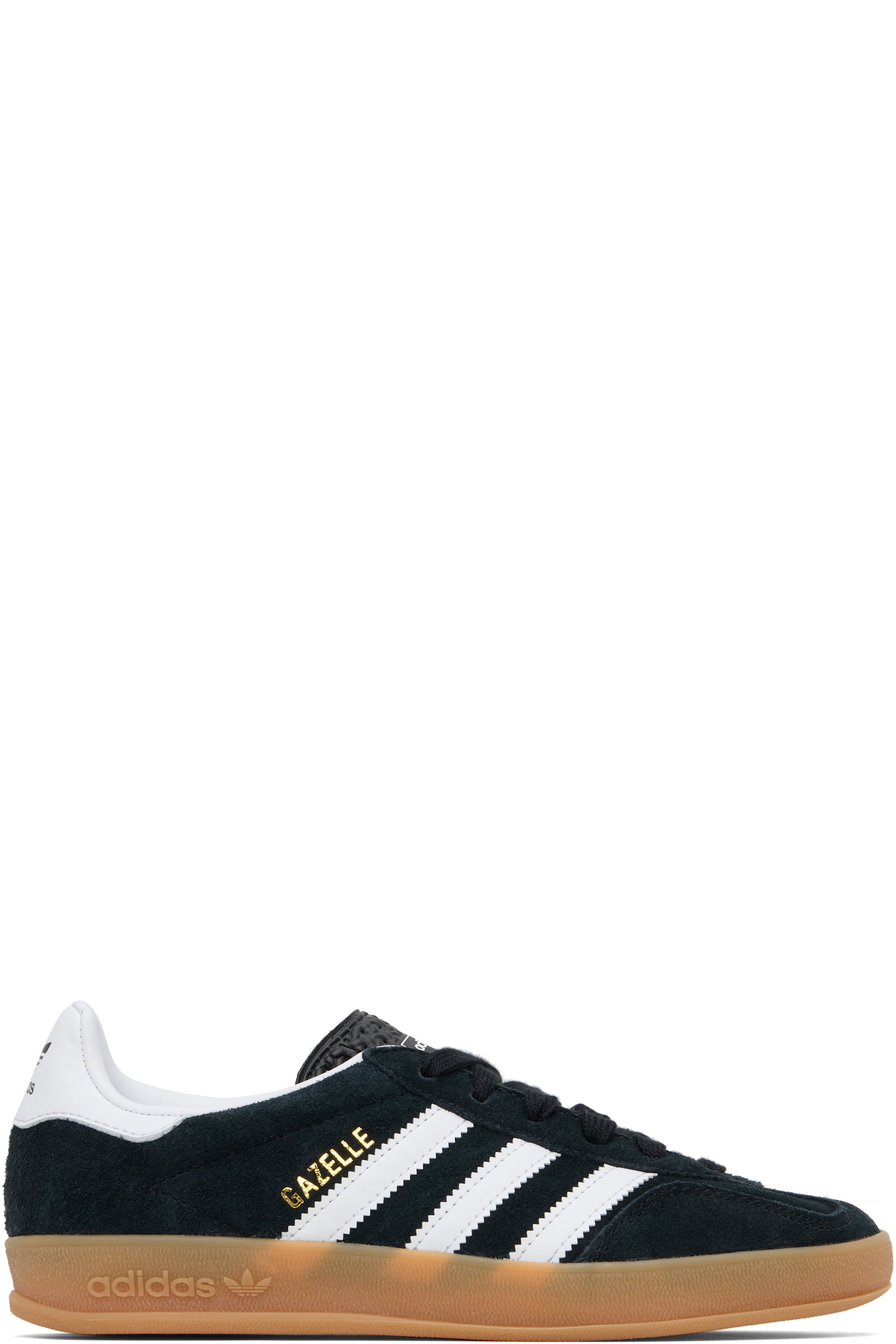 adidas Originals - Baskets Gazelle Indoor noir et blanc
