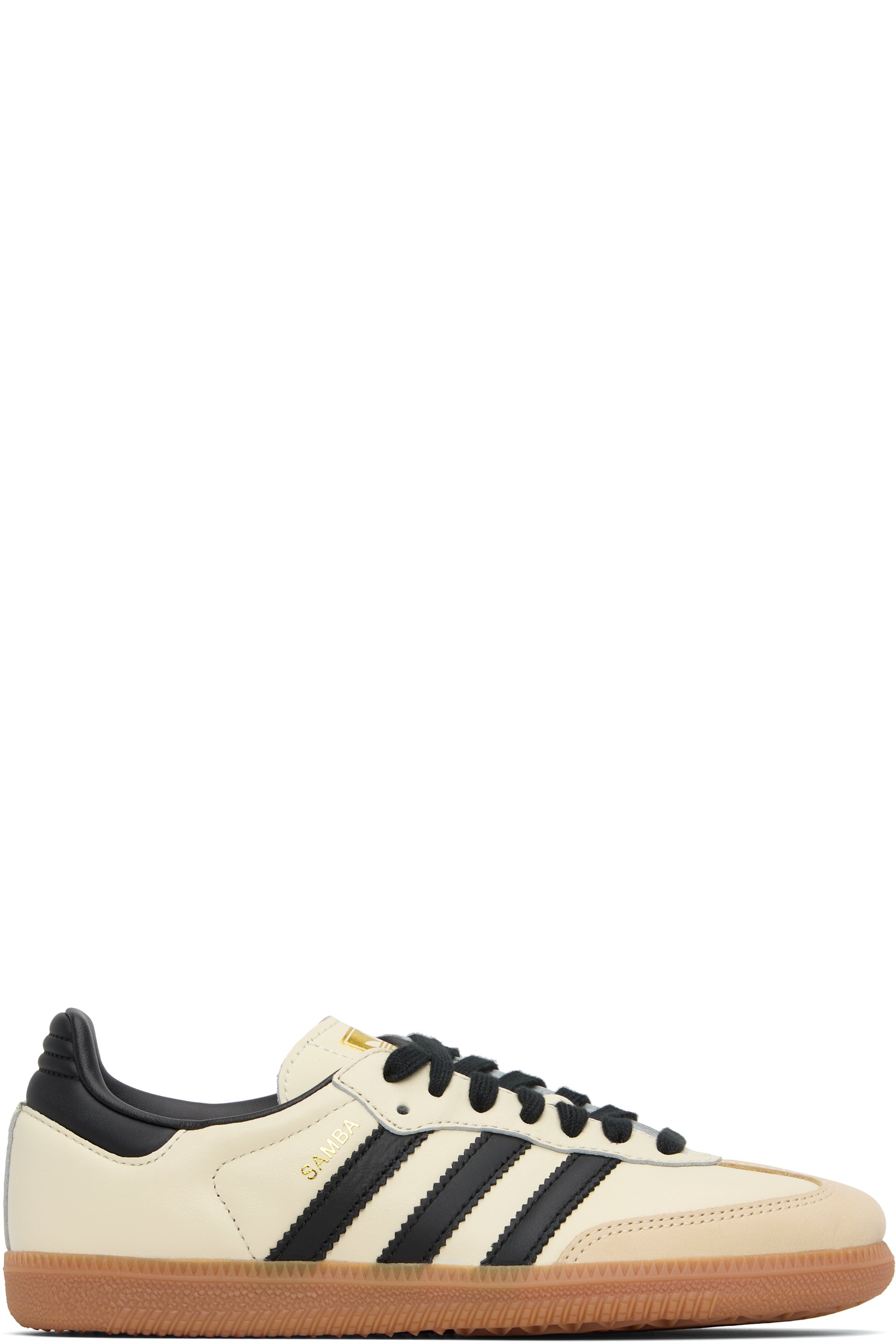 adidas Originals - 灰白色 Samba OG 运动鞋