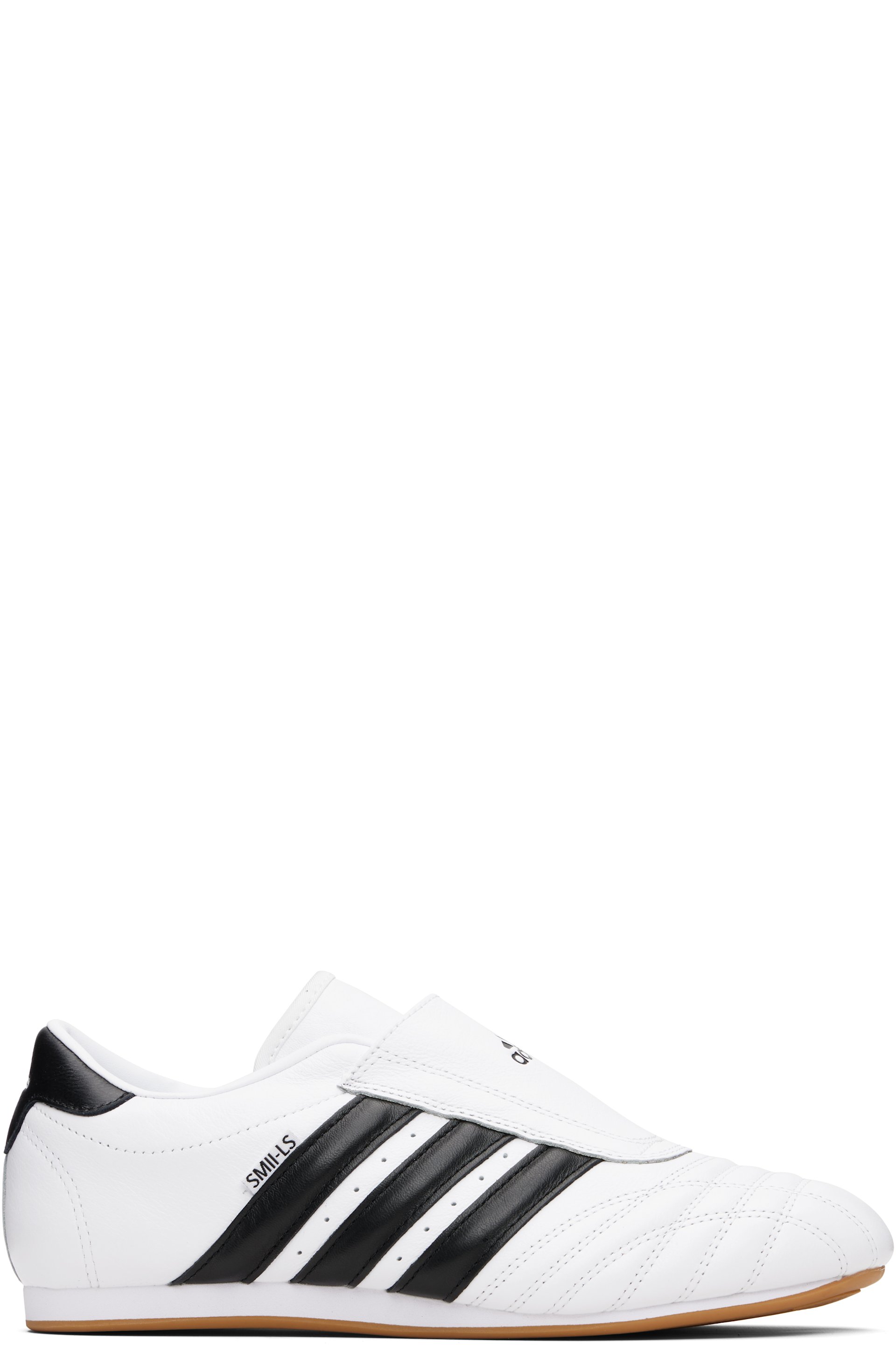 adidas Originals - White & Black 'Adidas' Taekwondo Sneakers