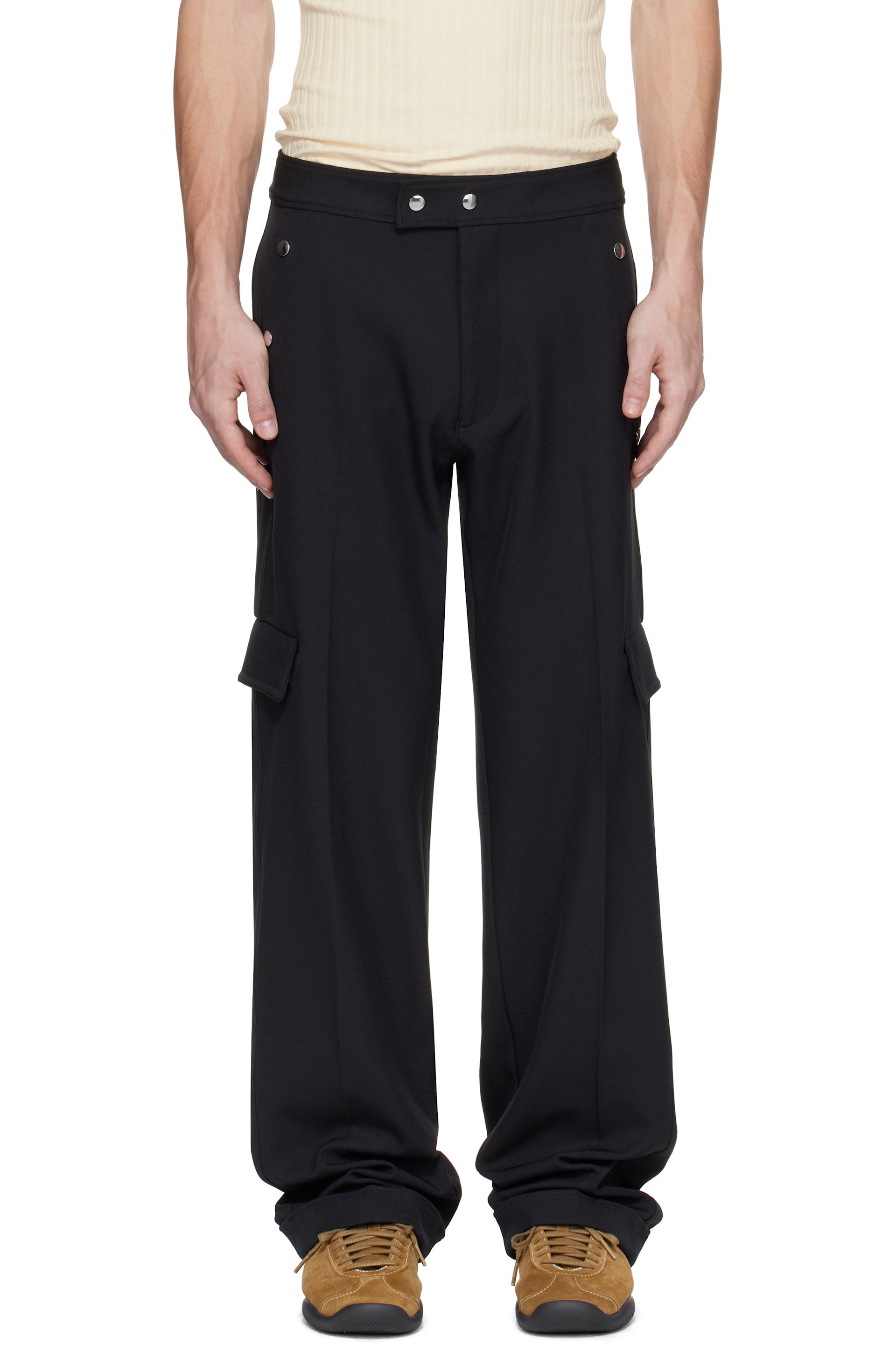 Wales Bonner - Black adidas Originals Edition Sailor Trousers