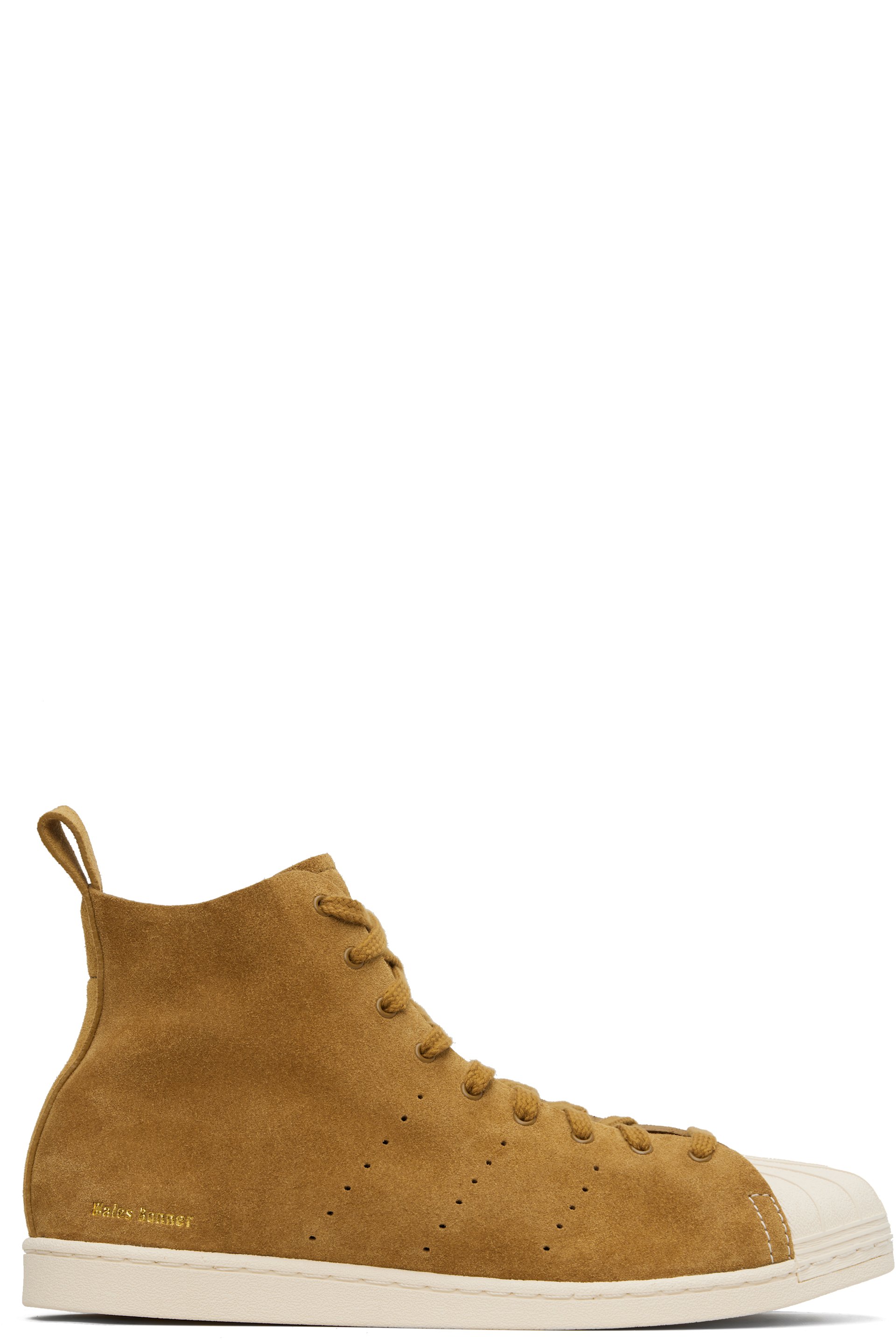Wales Bonner - Brown adidas Originals Edition Superstar Hi Sneakers