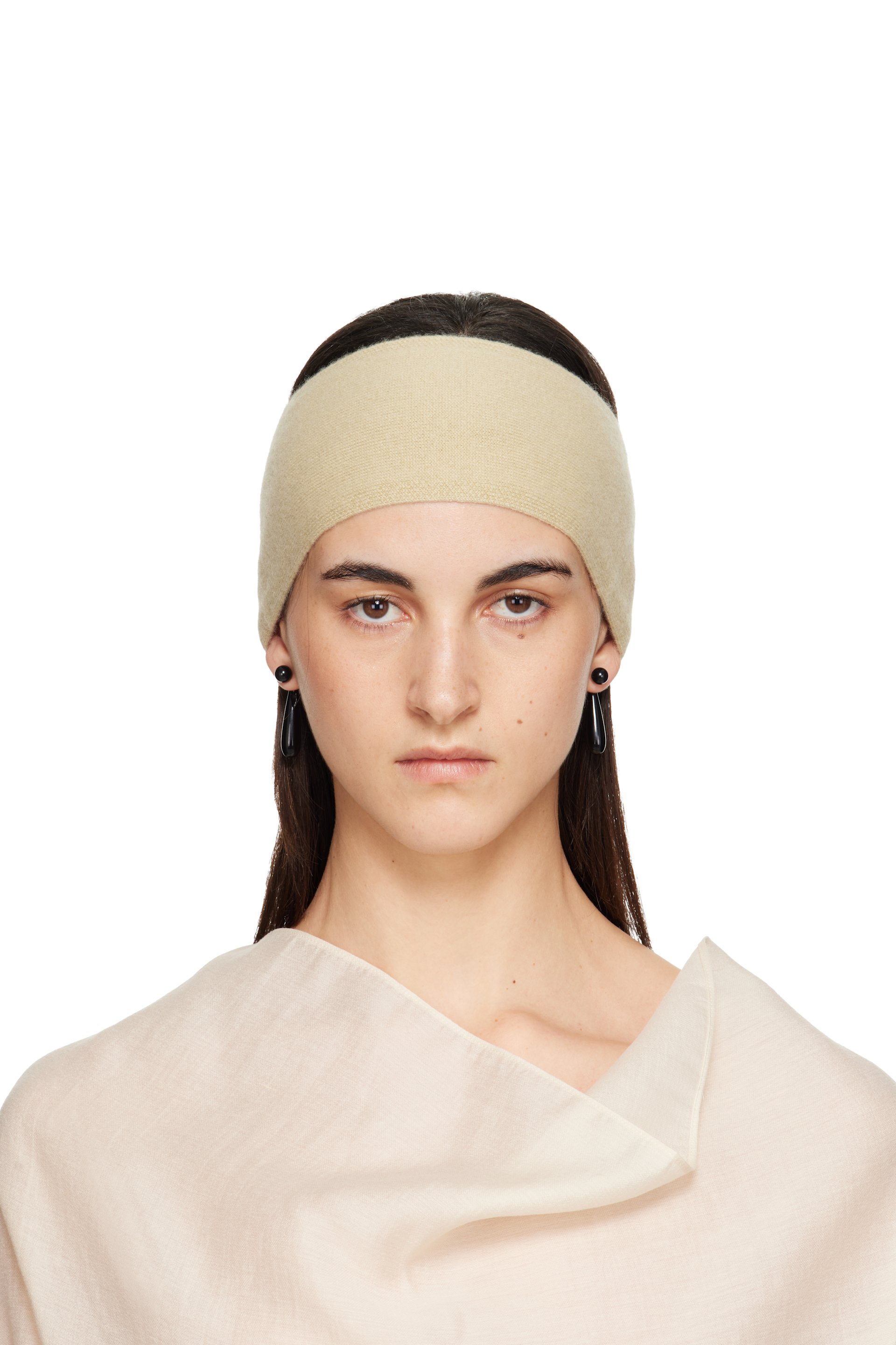 TOTEME - Bandeau beige en cachemire