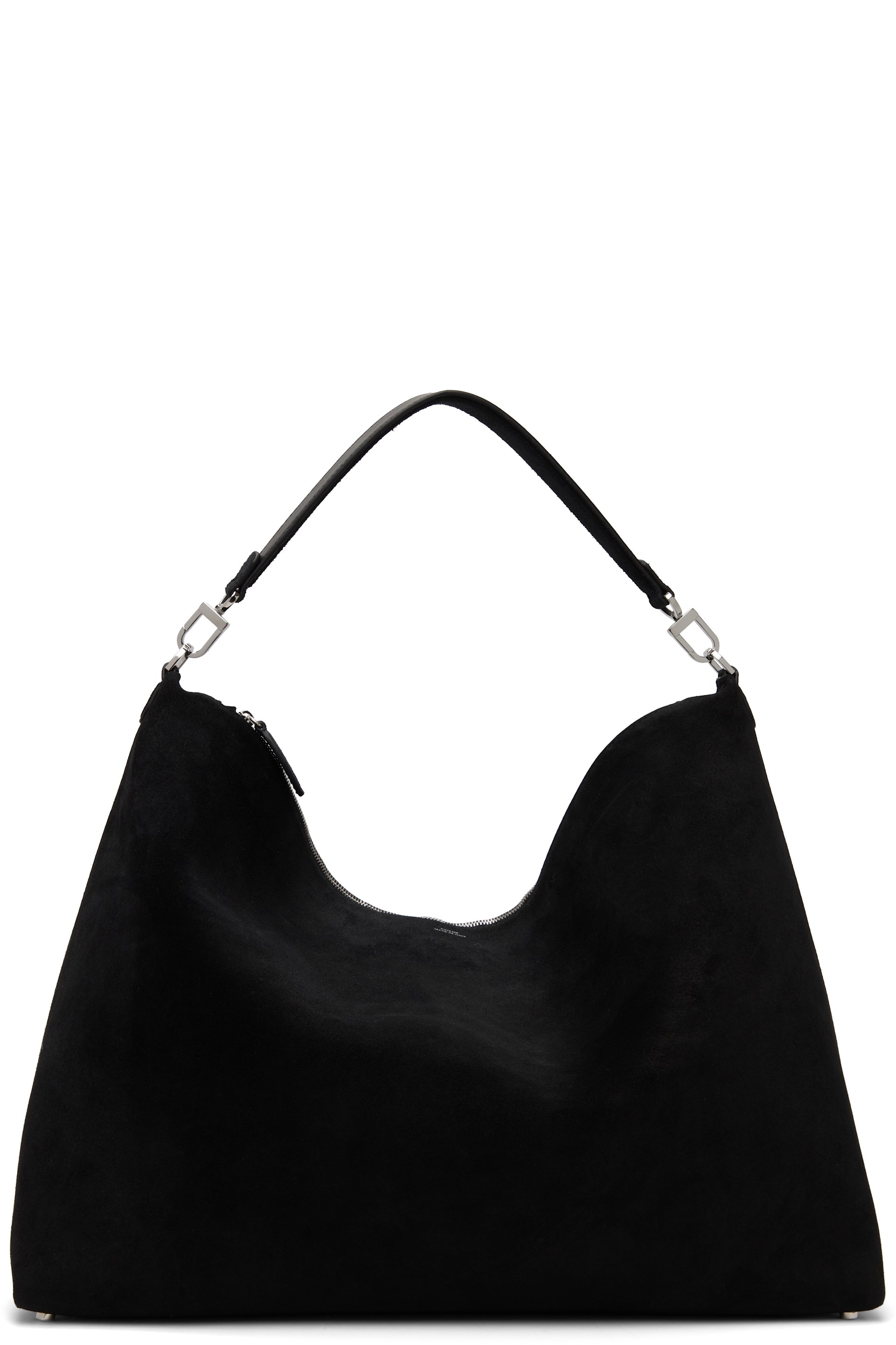 TOTEME - Cabas Bevel noir en suède