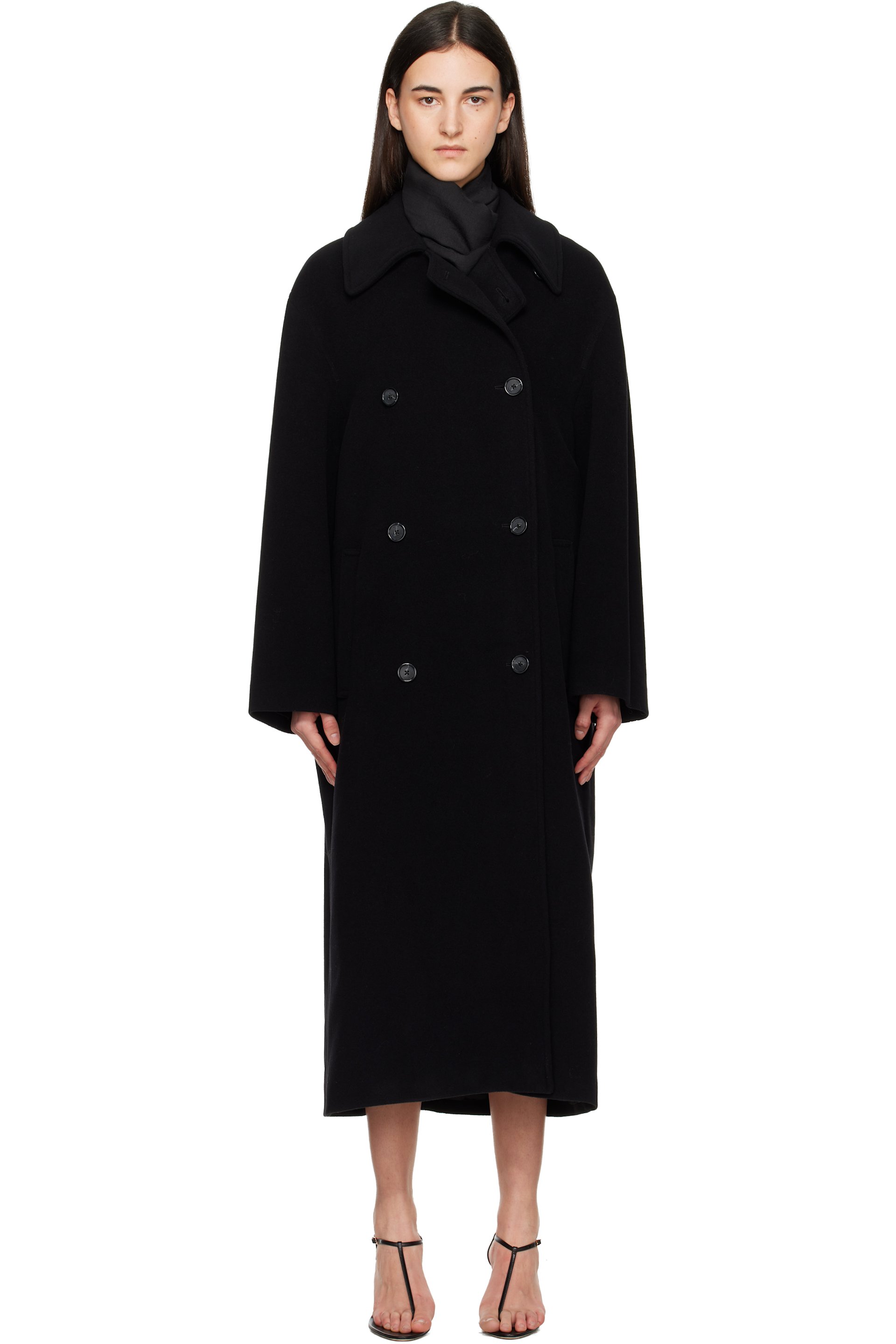 TOTEME - Black Shield Coat